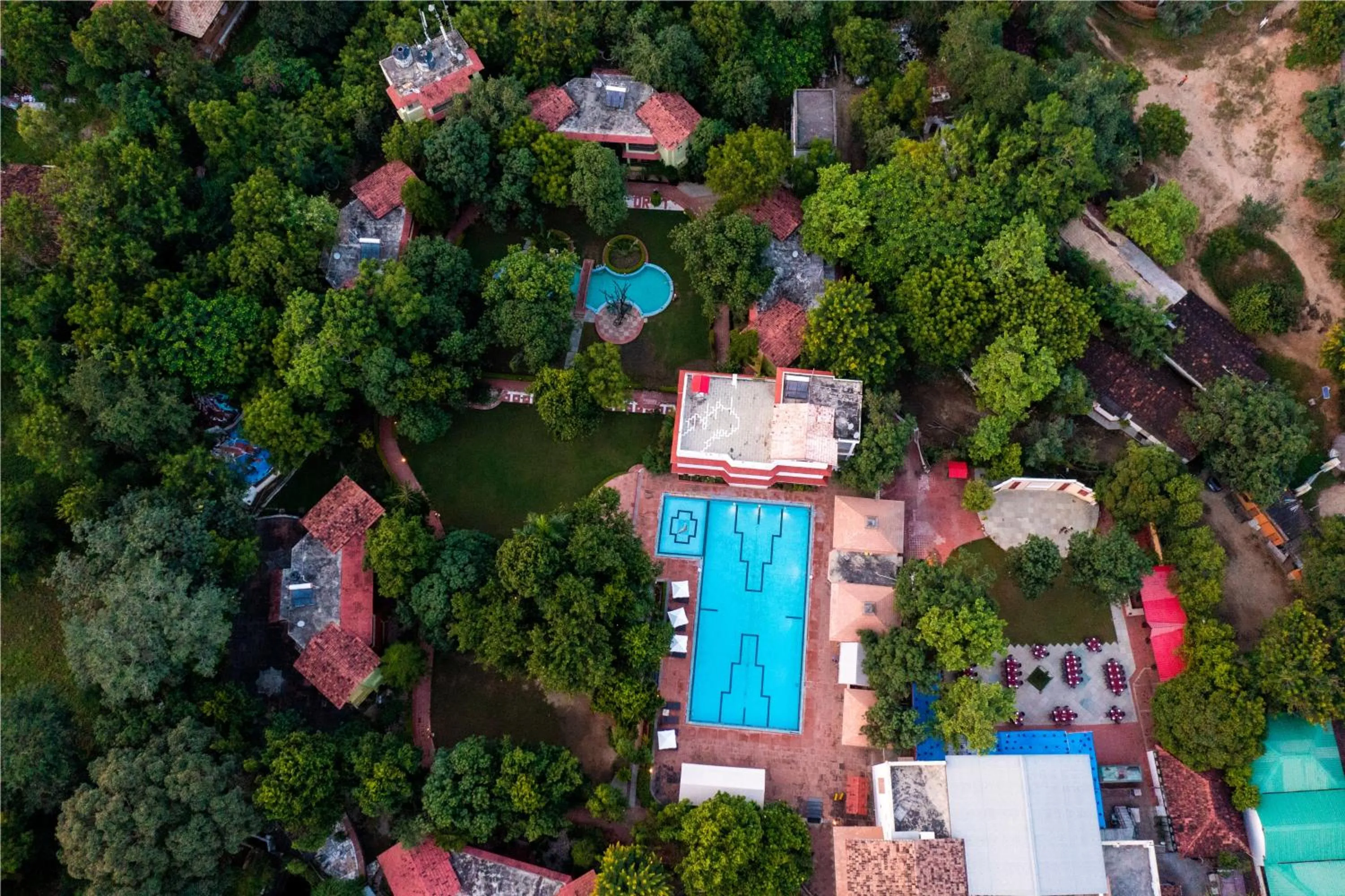 Property building in Amantra Shilpi Resort & Spa Udaipur