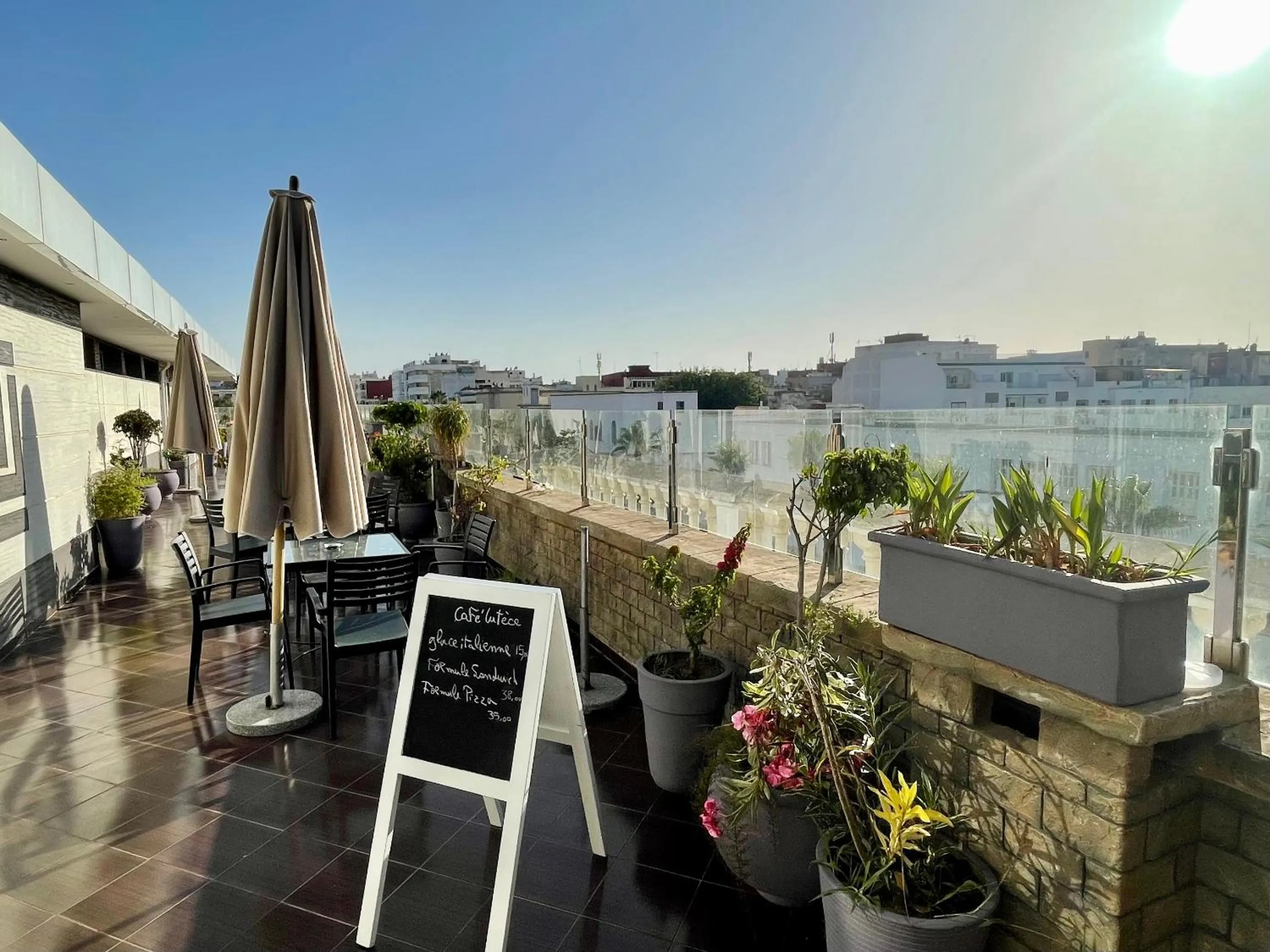 Balcony/Terrace in Hotel Lutece
