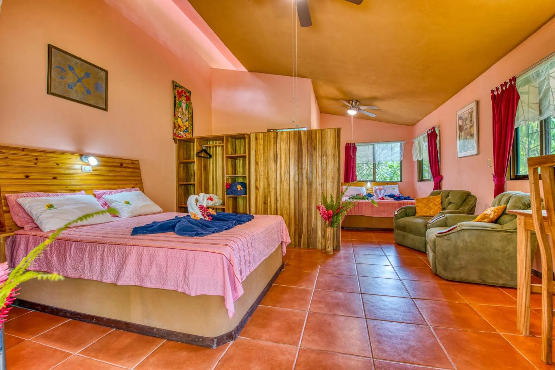 Photo of the whole room in The Goddess Garden Eco-Resort
