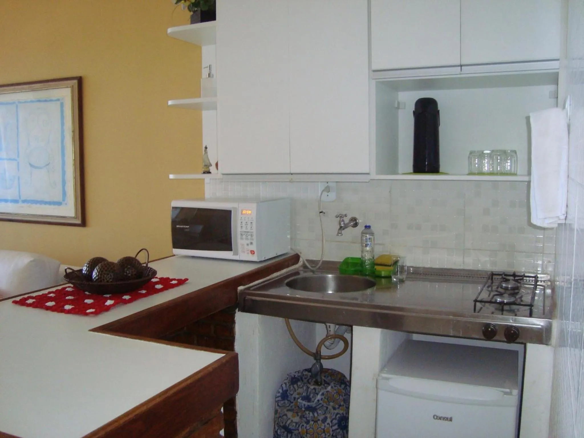 Coffee/tea facilities in Farol Barra Flat 202
