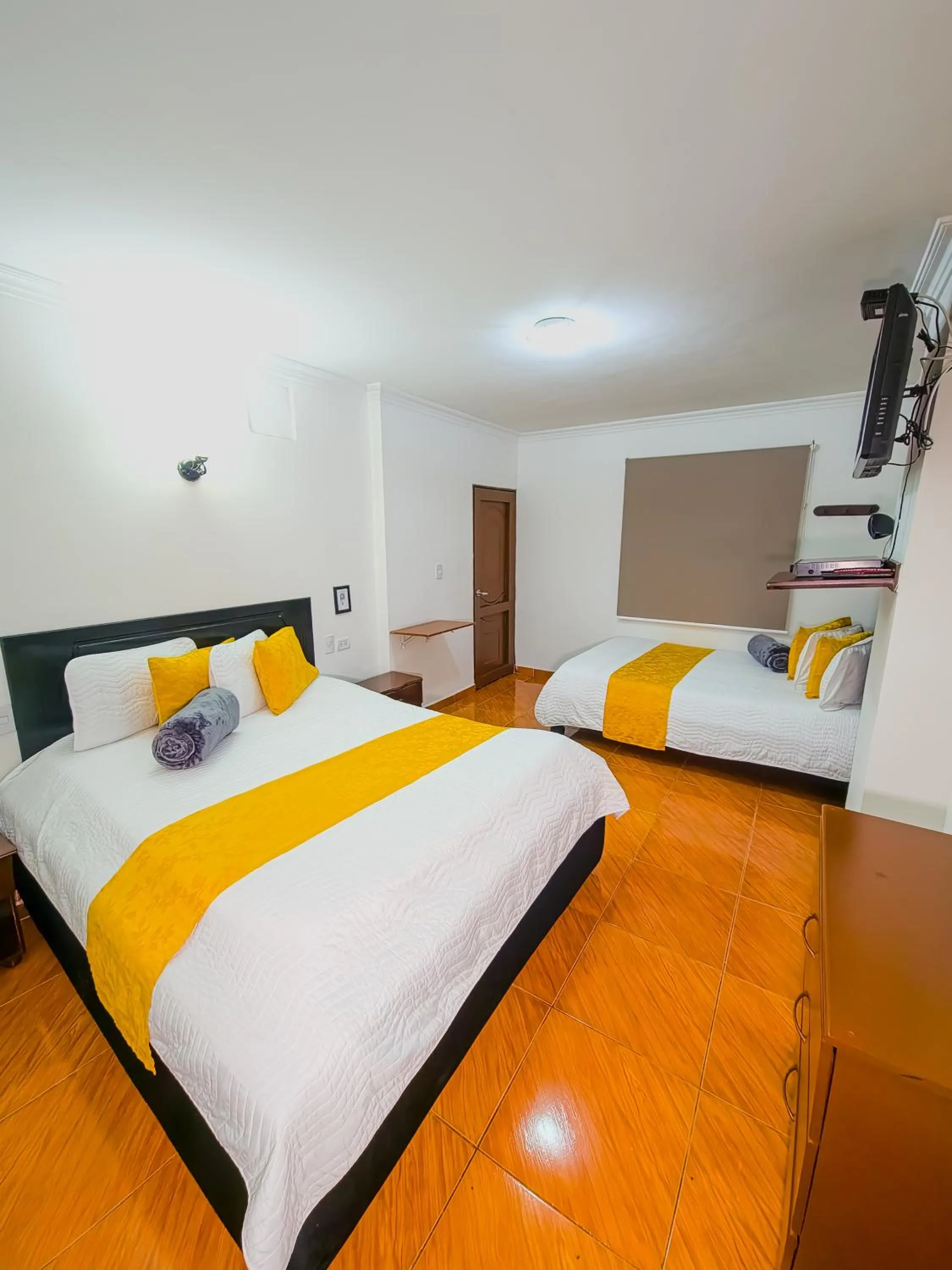 Bed in Hotel Avenida 3 Real en el norte de Cali