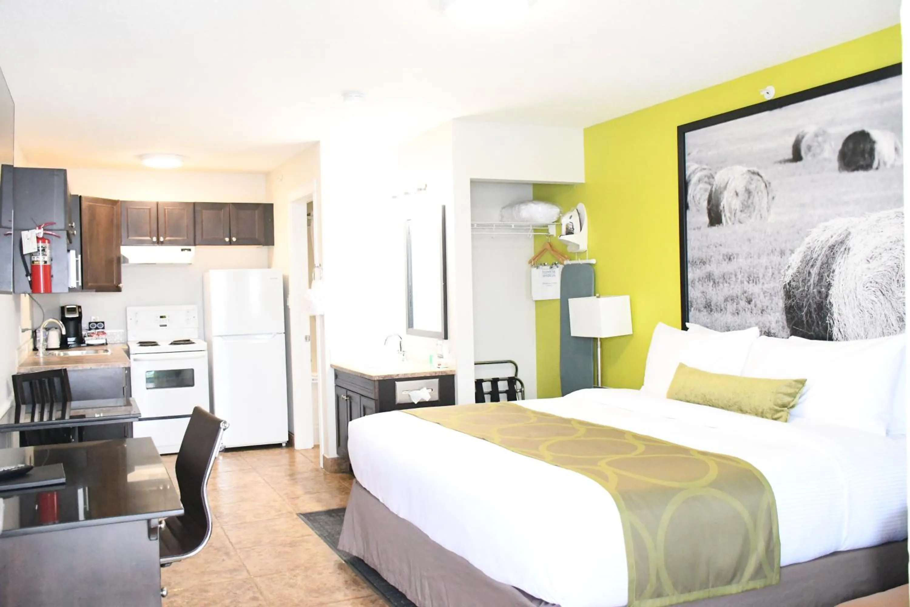 Bed in Super 8 by Wyndham Fort McMurray