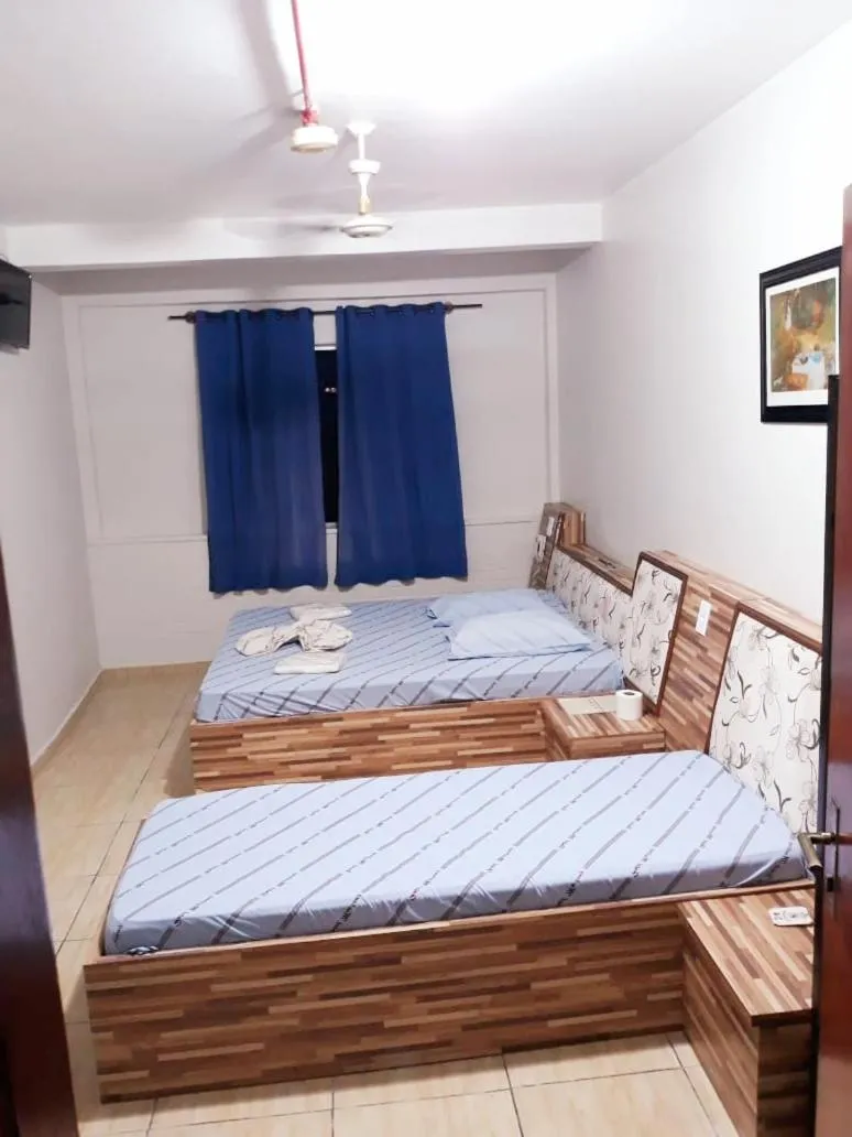 Bed in Hotel Mustang
