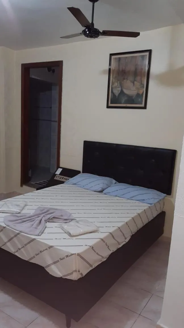 Bed in Hotel Mustang