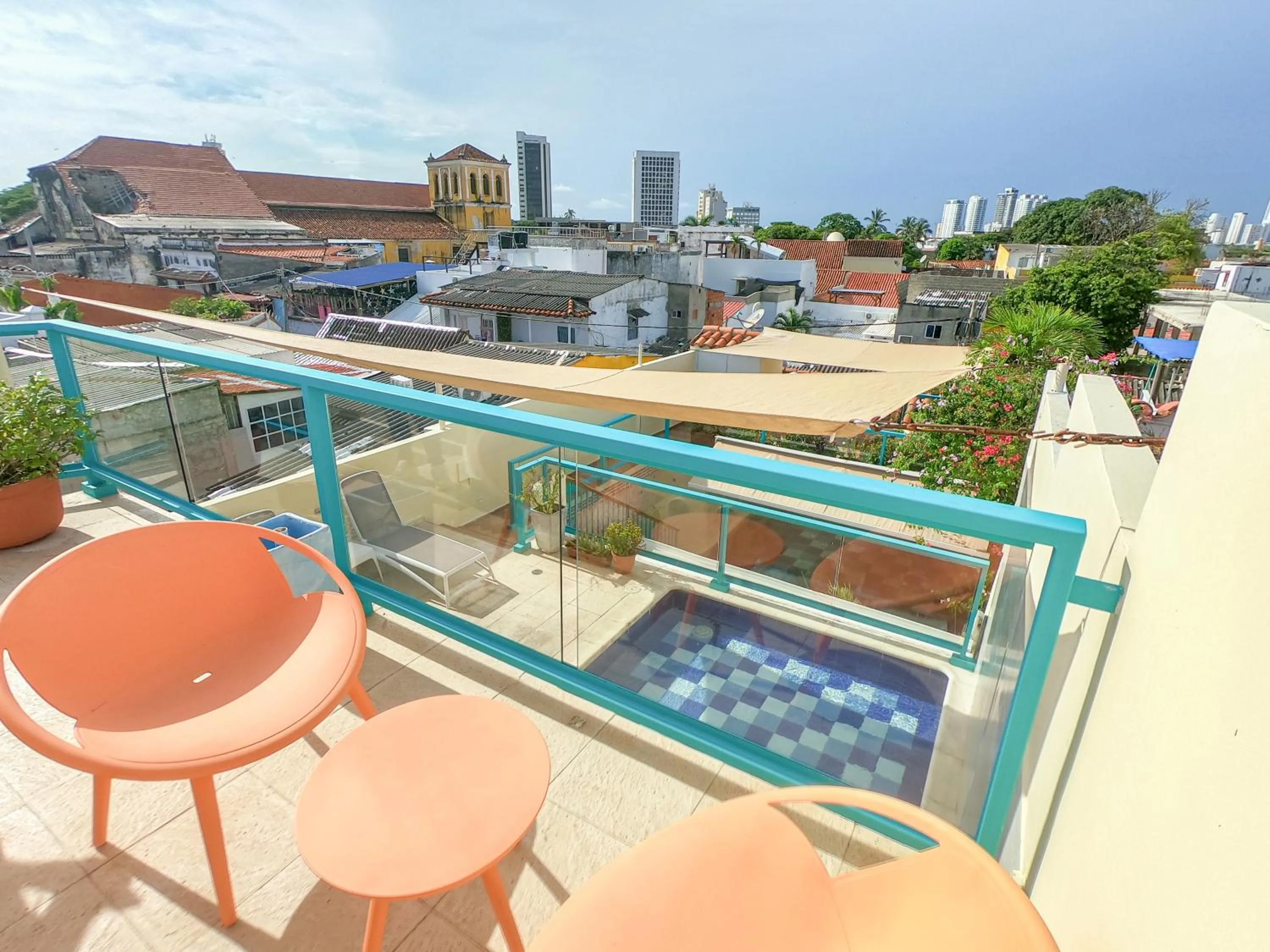 Balcony/Terrace in Posada La Fe