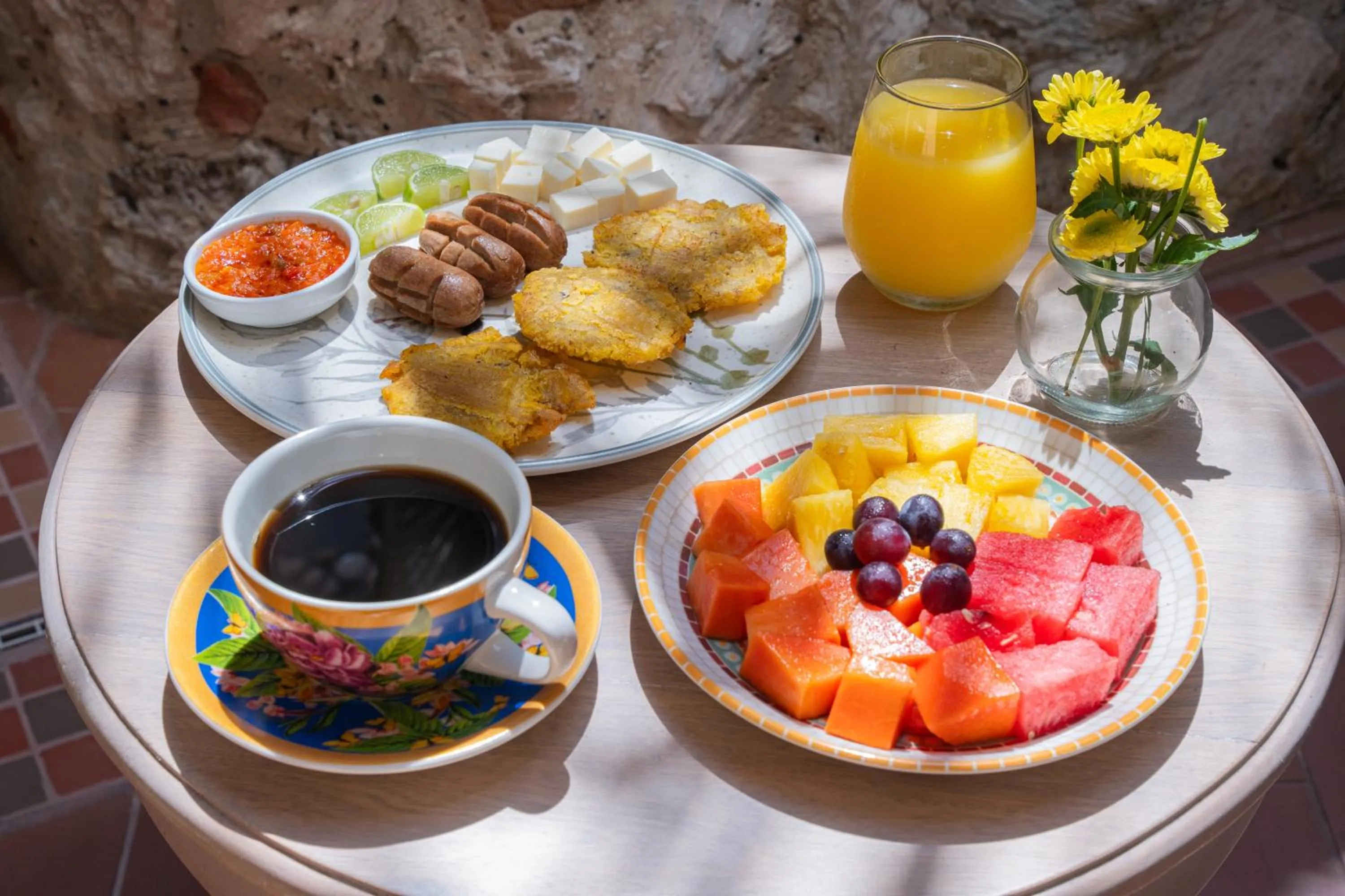 Breakfast in Posada La Fe