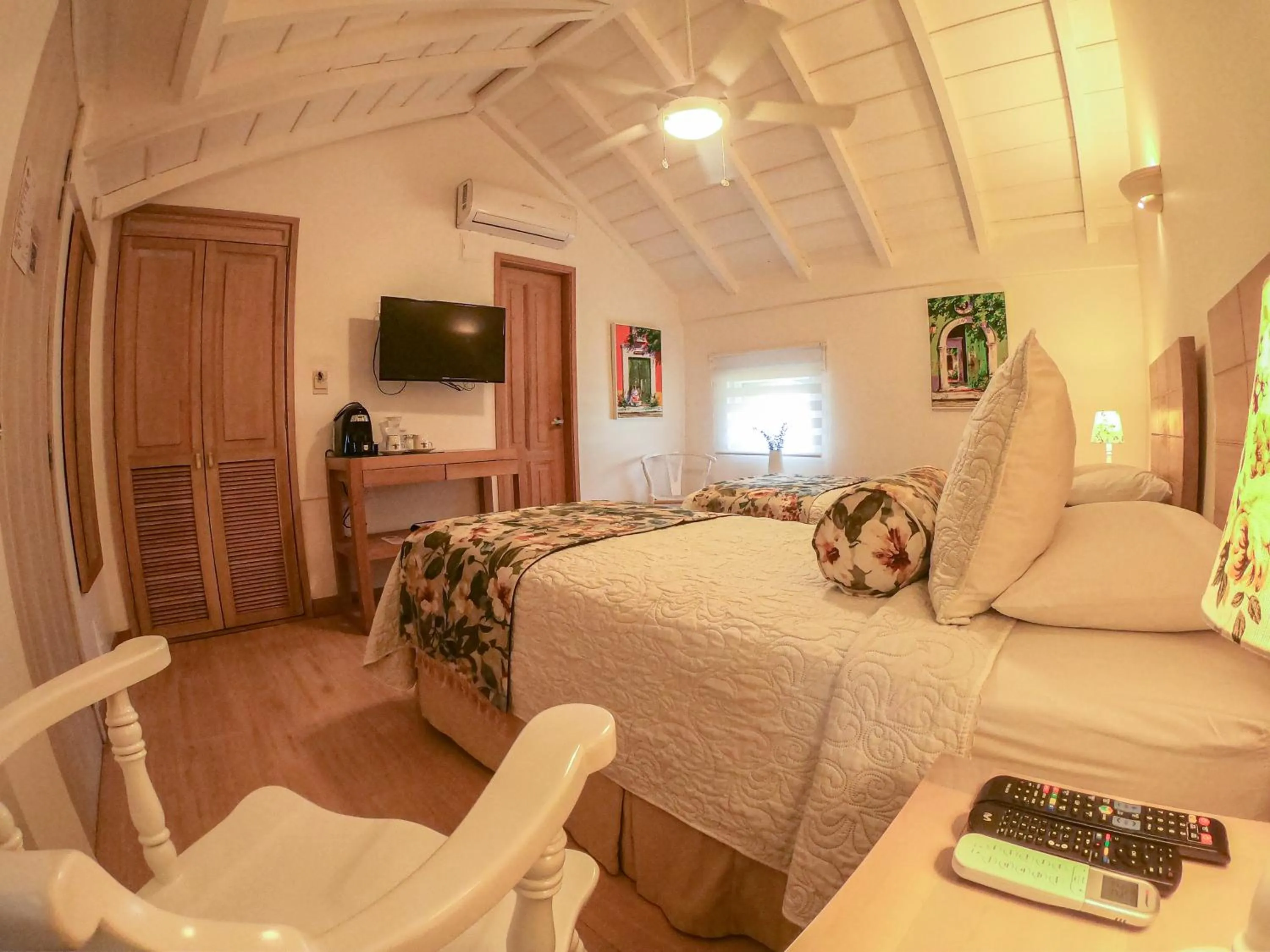 Bedroom, Bed in Posada La Fe