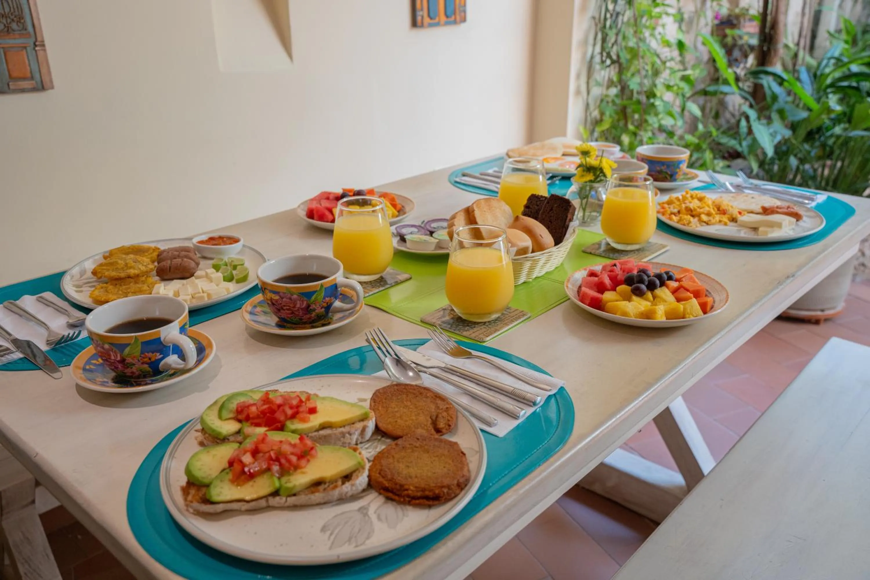 Dining area in Posada La Fe