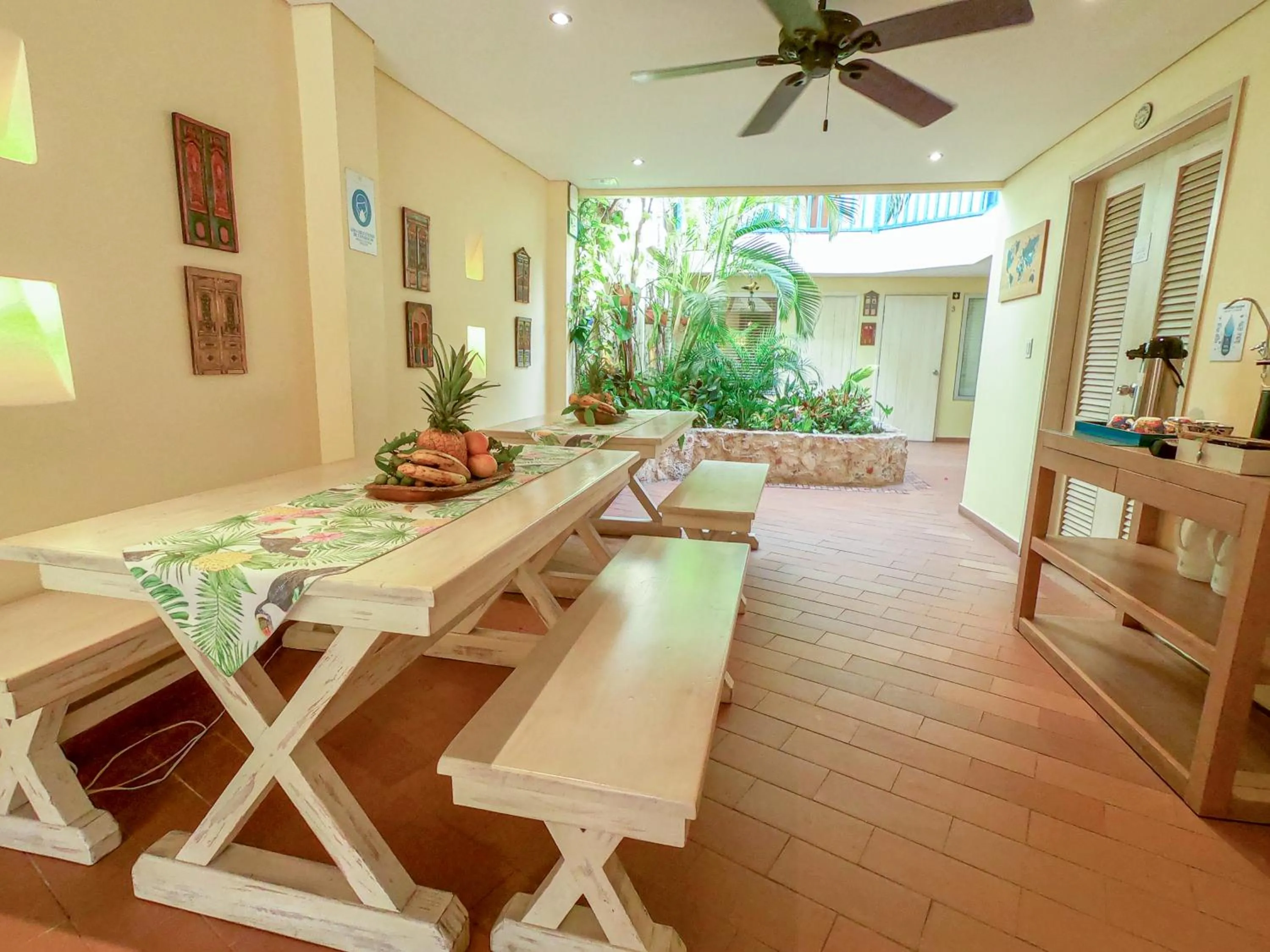 Dining area in Posada La Fe