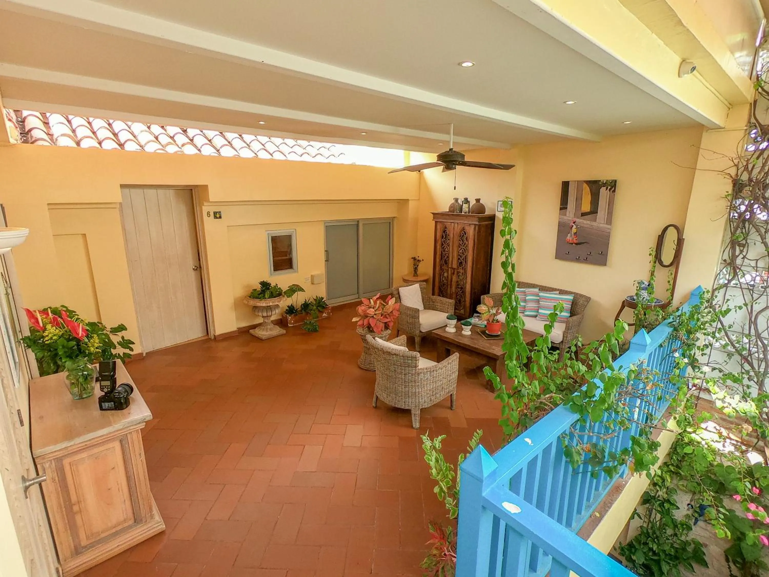 Living room in Posada La Fe