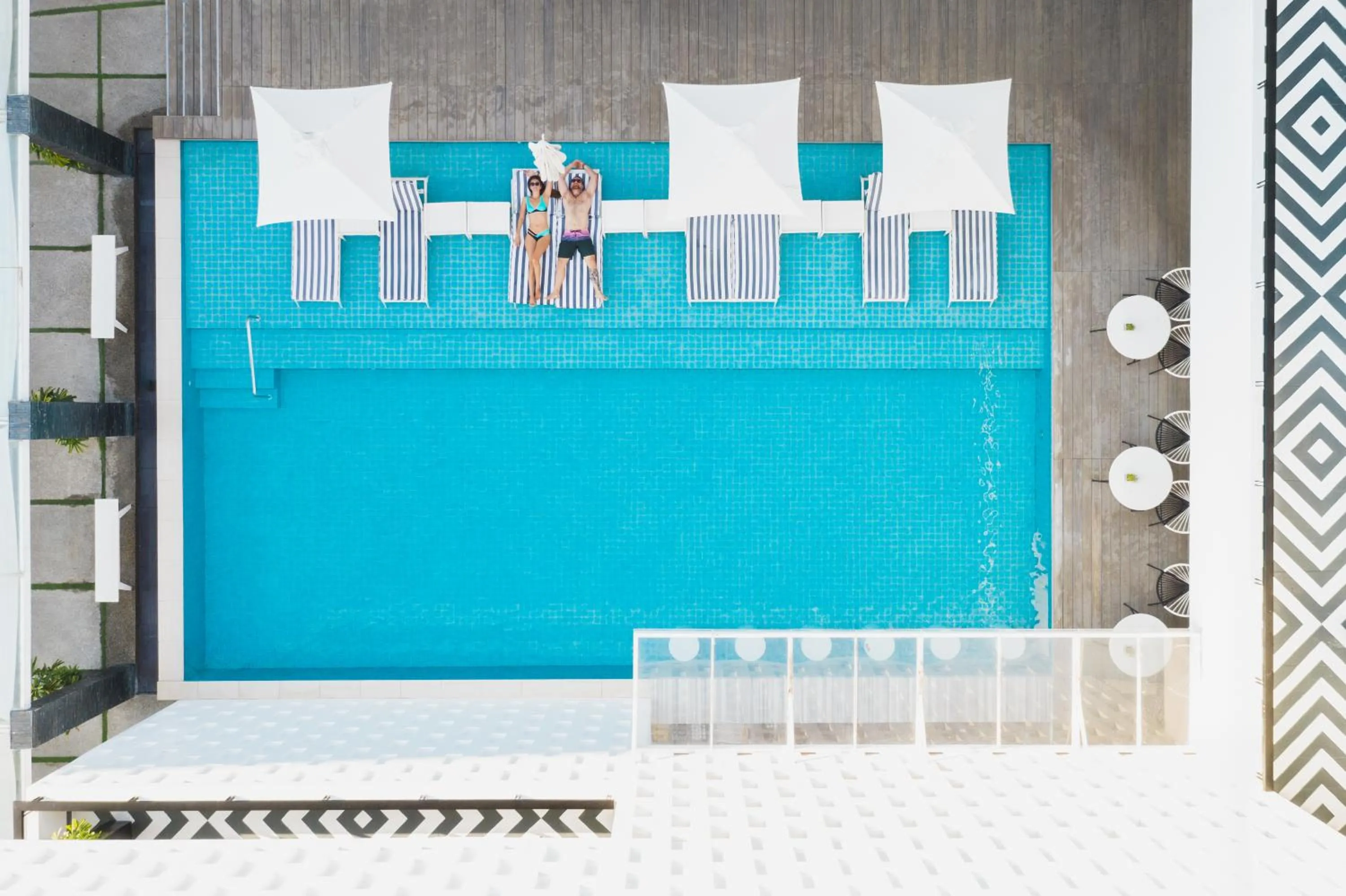 Pool view in Coast Boracay