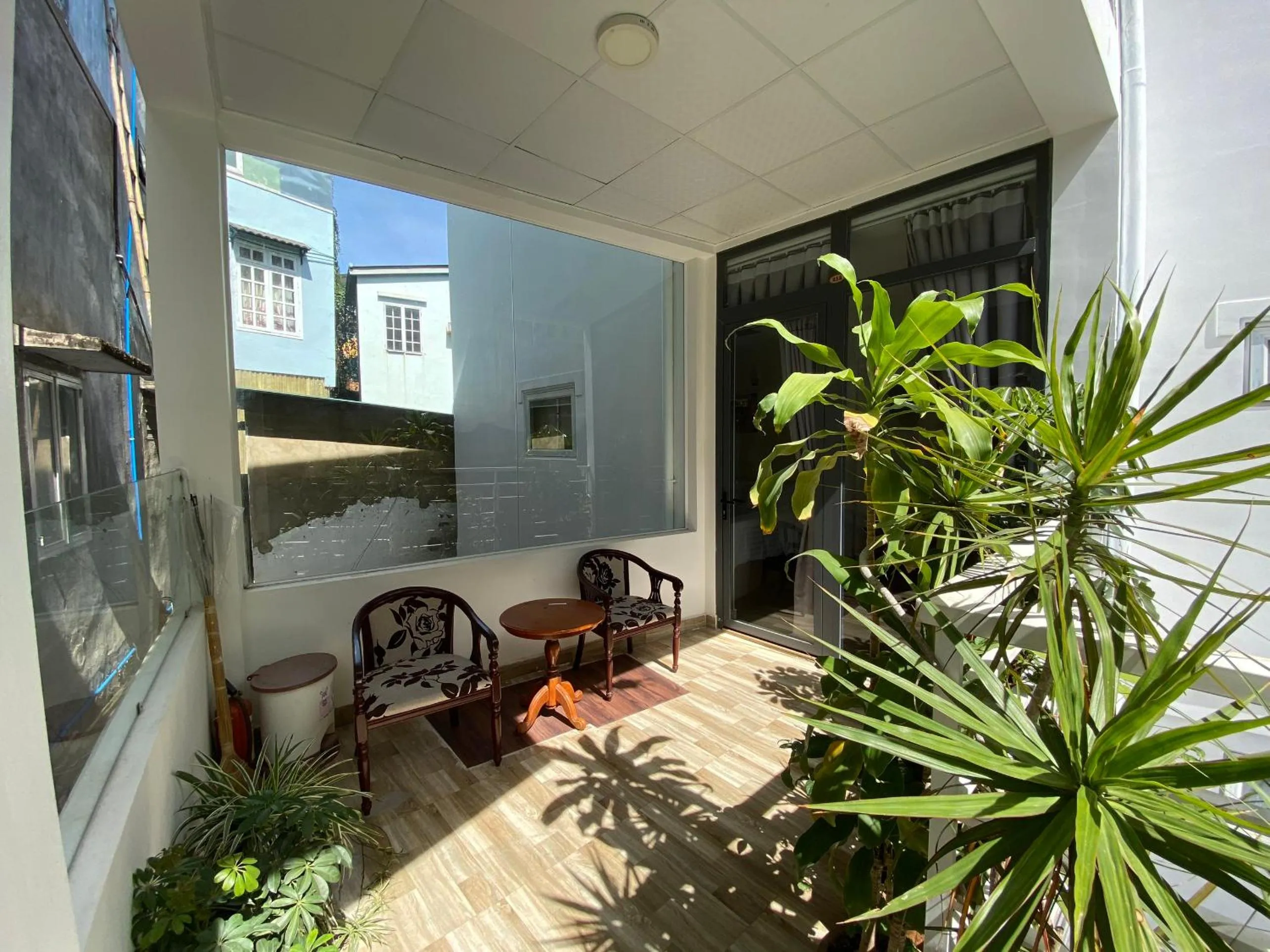 Garden in Tuyết Mai Hotel