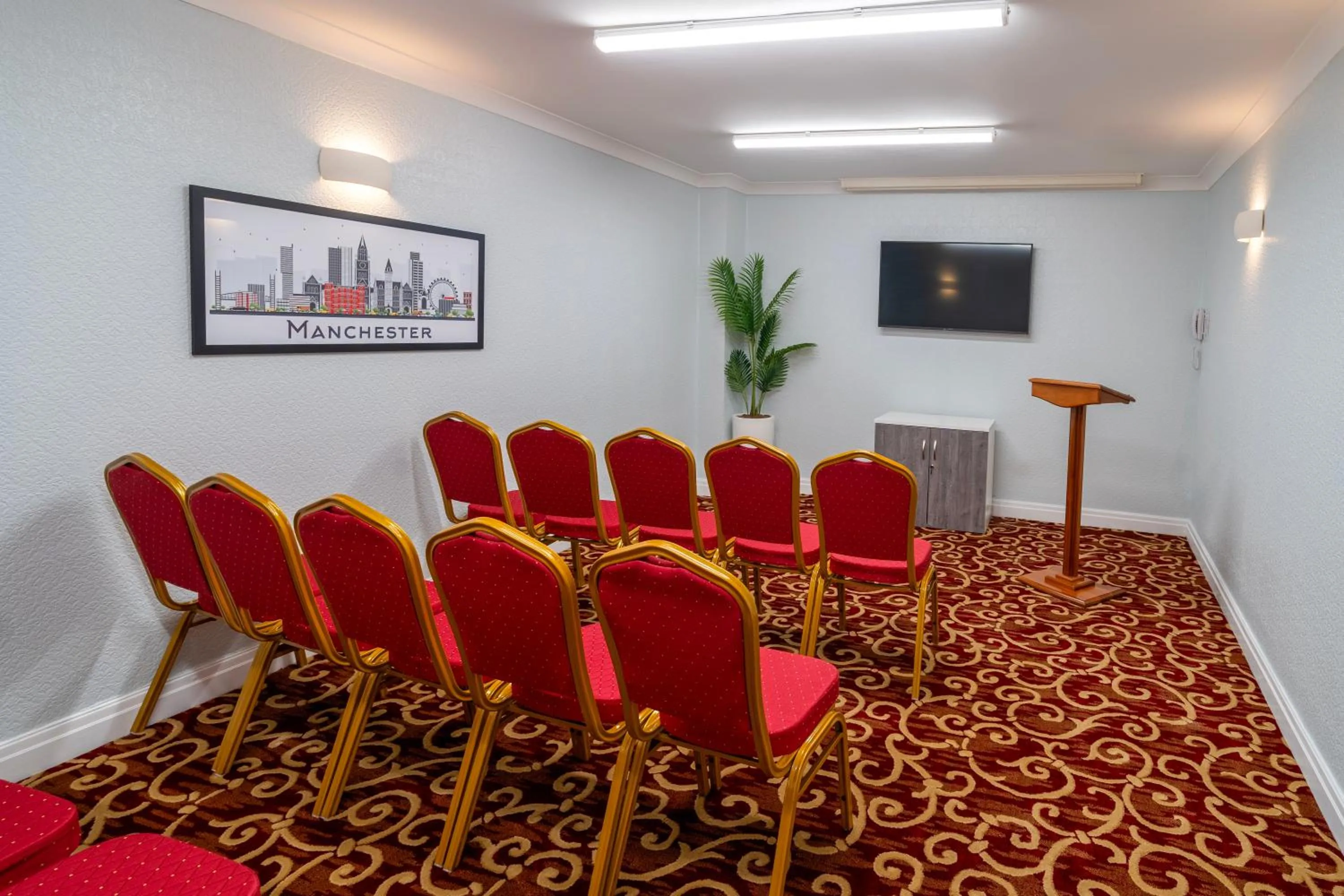 Meeting/conference room in Sachas Hotel Manchester