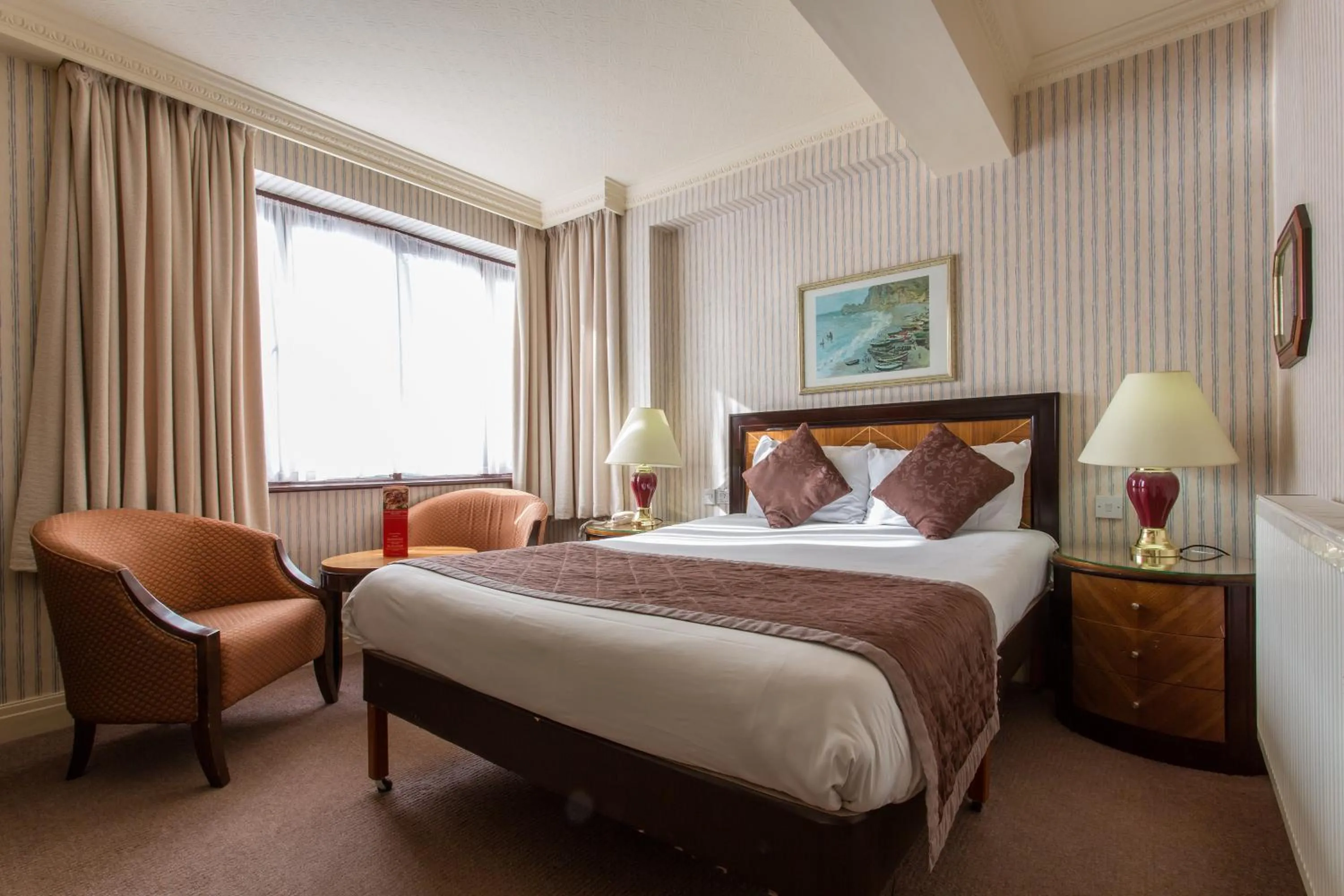 Bed in Britannia Country House Hotel & Spa