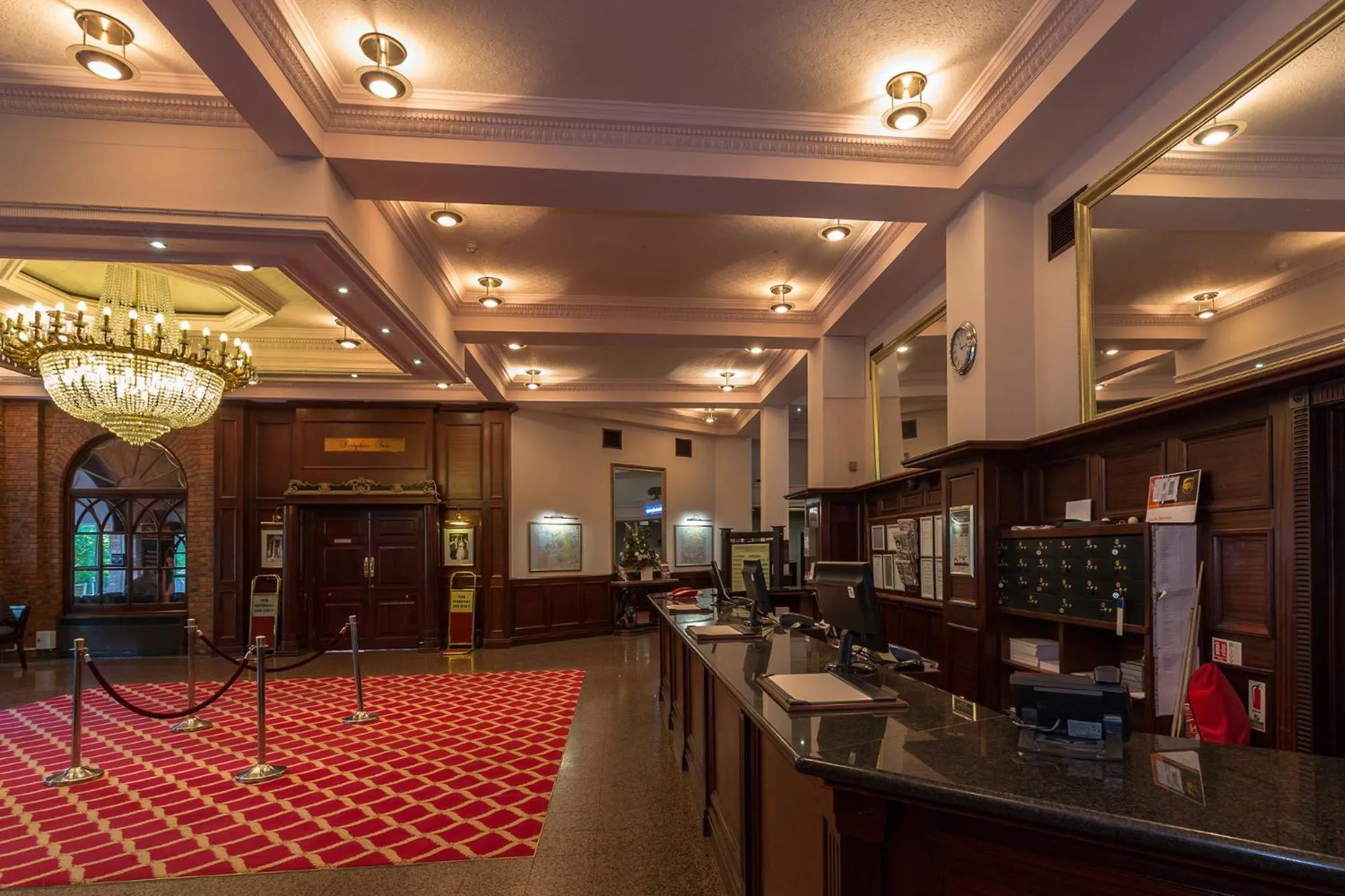 Lobby or reception in Britannia Country House Hotel & Spa