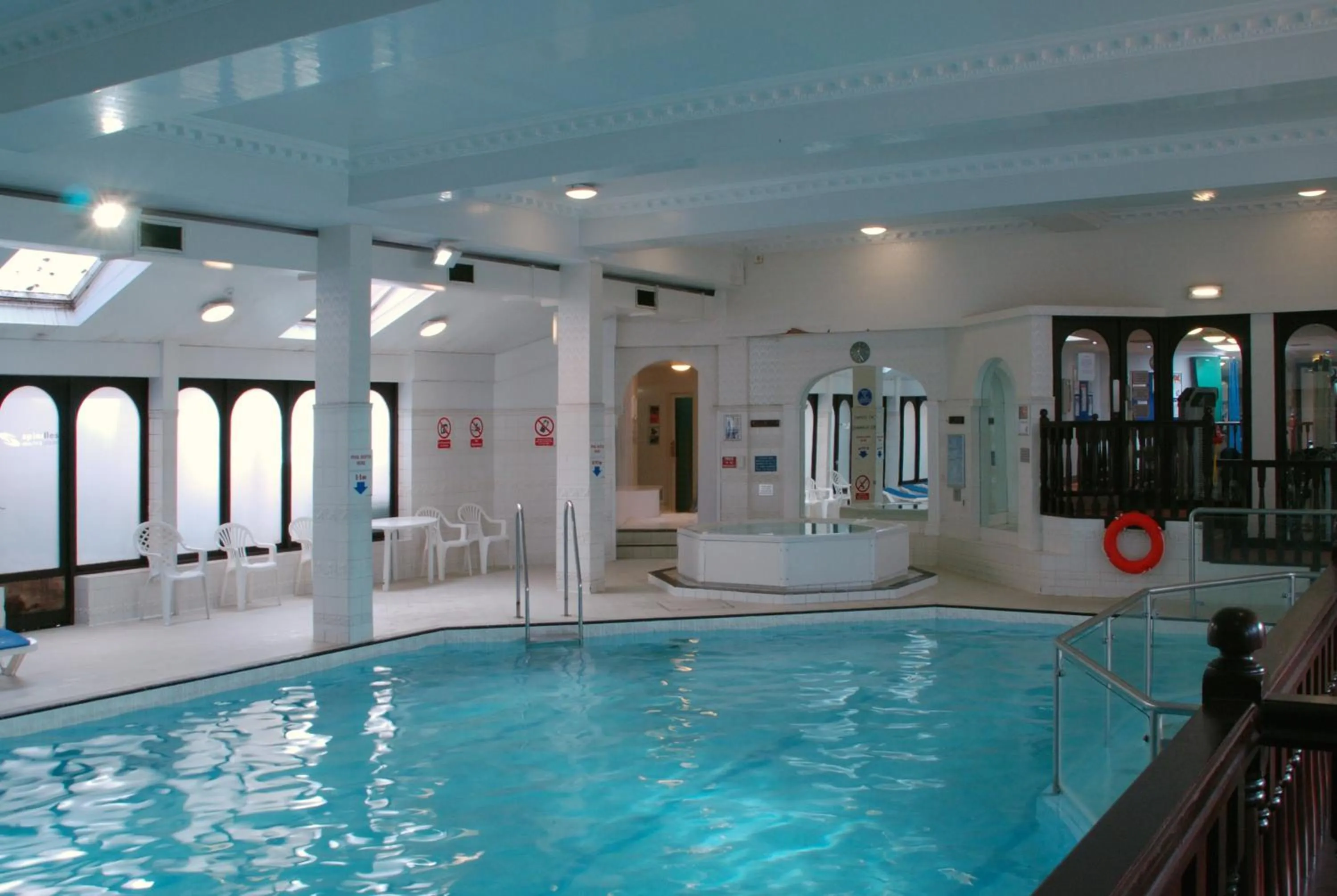 Swimming pool in Britannia Country House Hotel & Spa