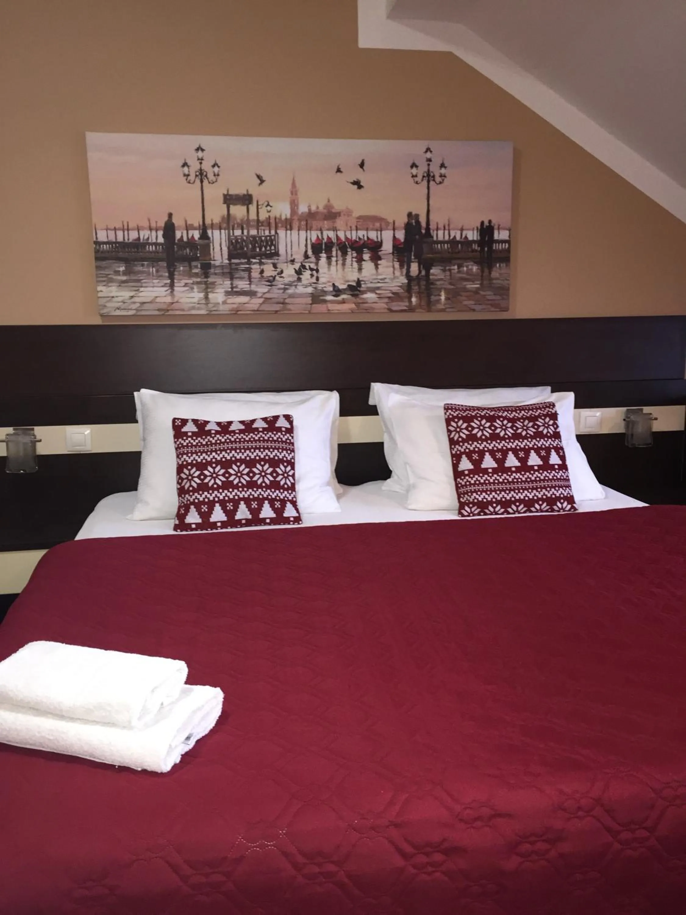 Bedroom, Bed in Apartmán Bešeňová