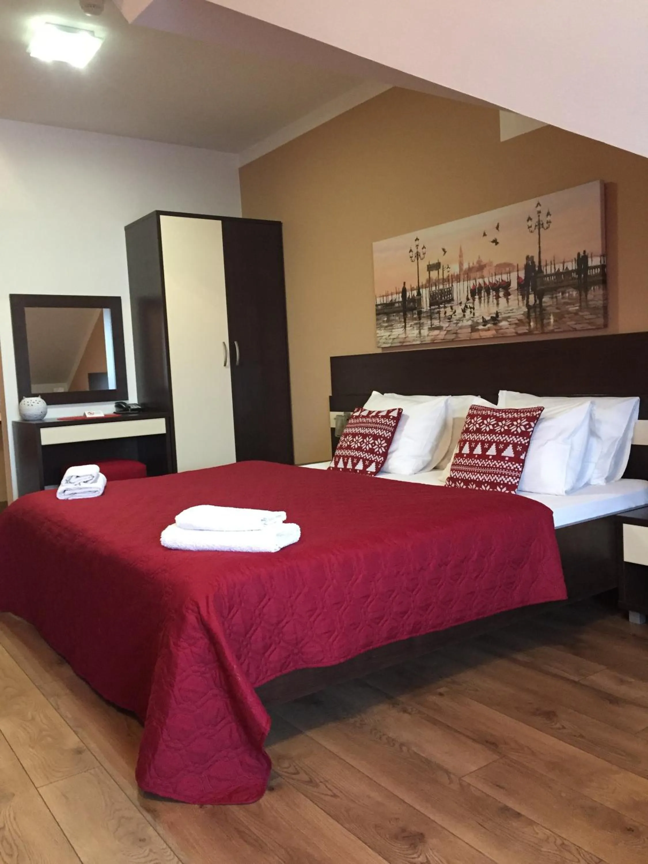 Bedroom, Bed in Apartmán Bešeňová