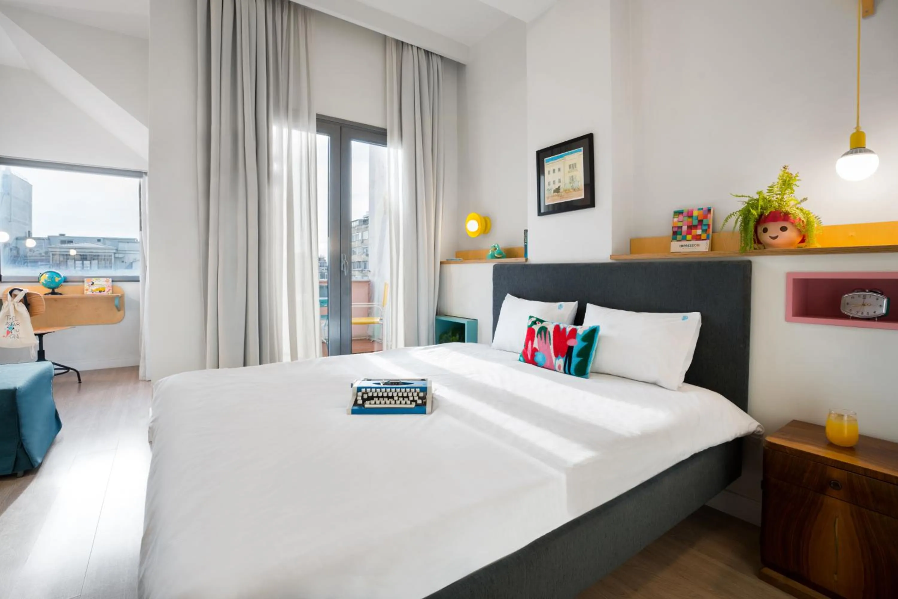 Bedroom, Bed in The Caravan