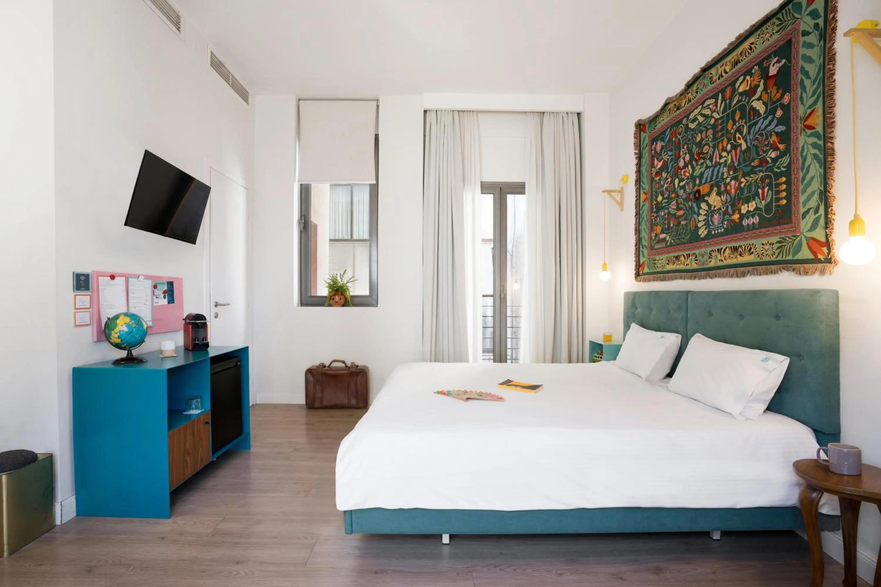 Bedroom, Bed in The Caravan