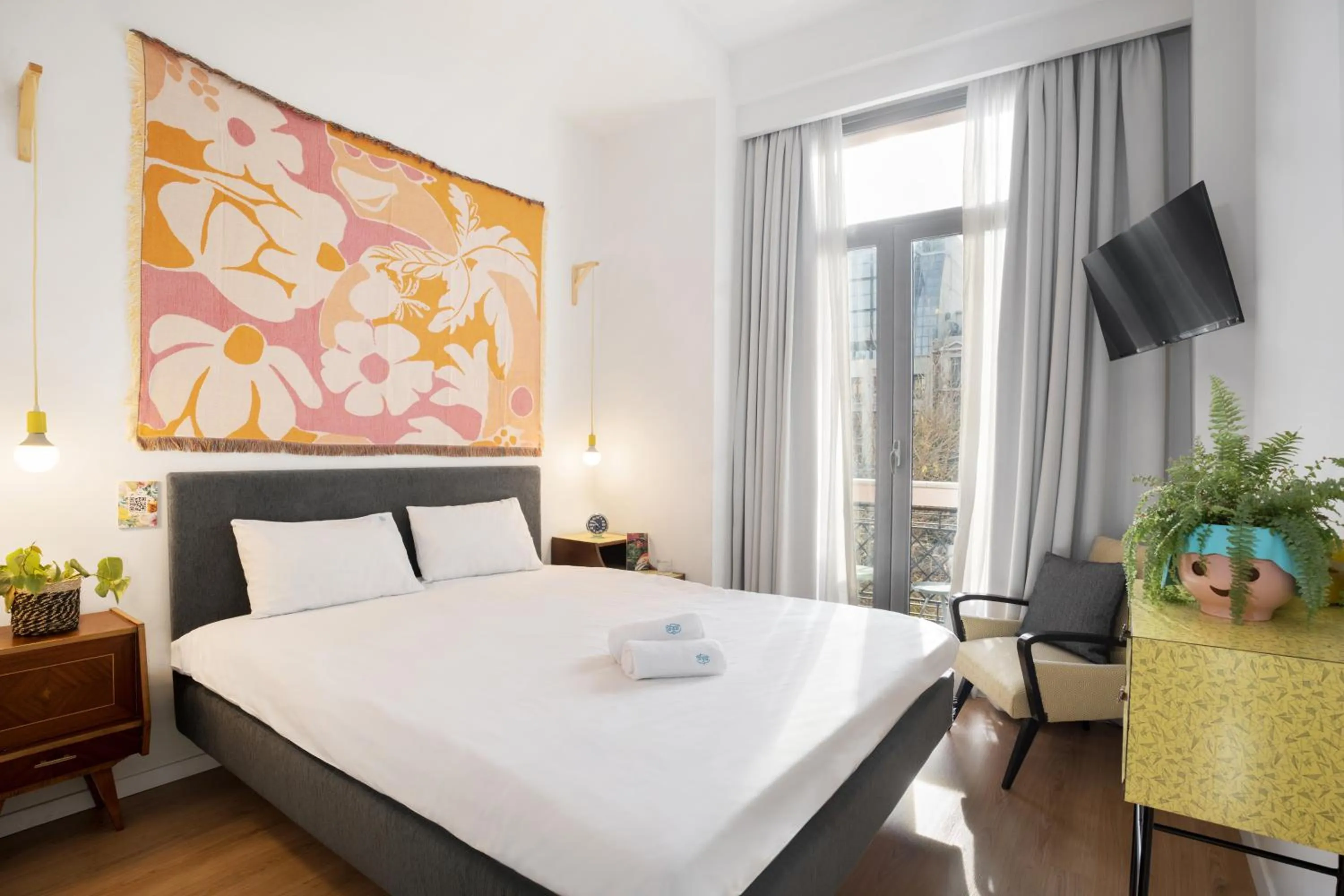 Bedroom, Bed in The Caravan