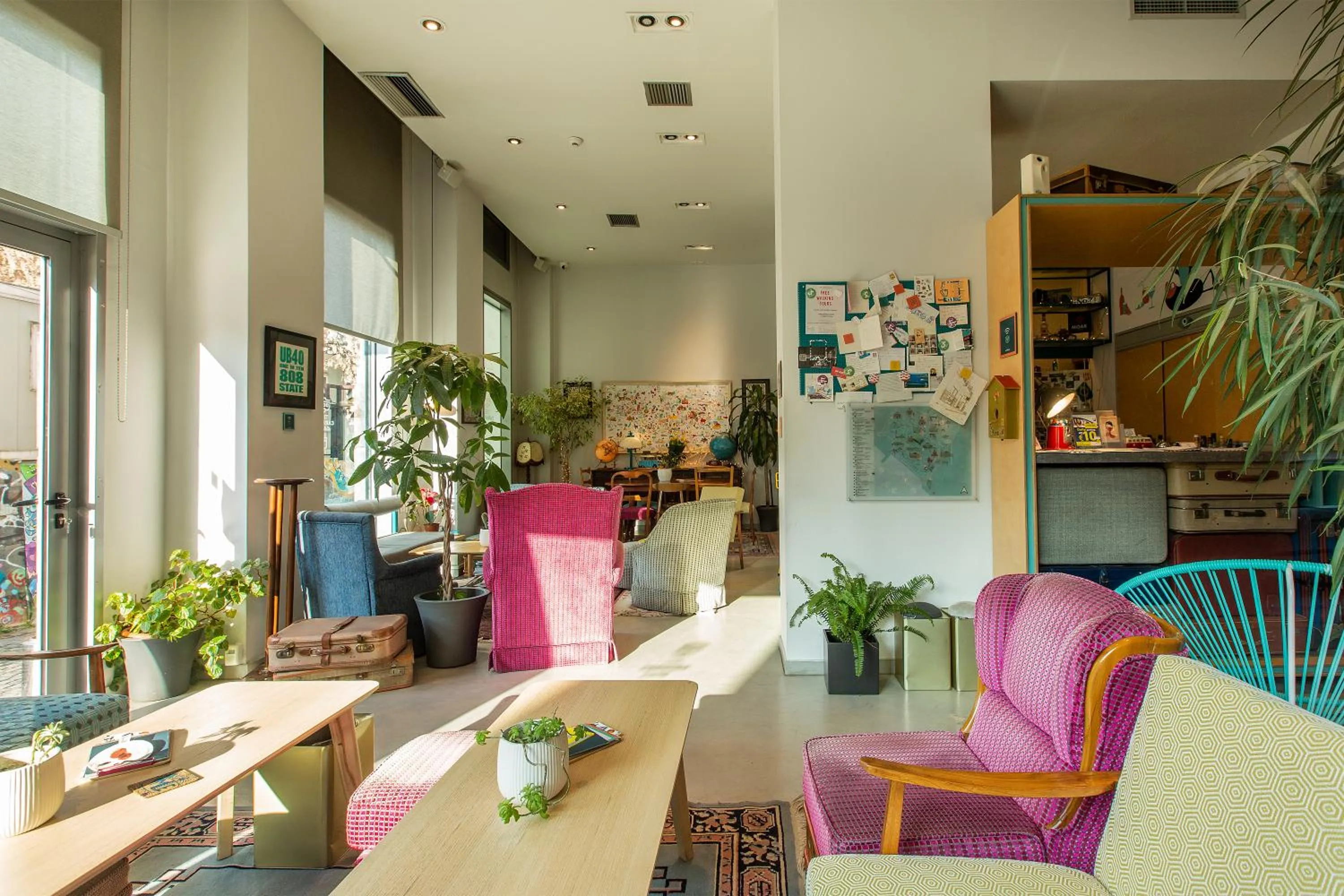 Lobby or reception in The Caravan