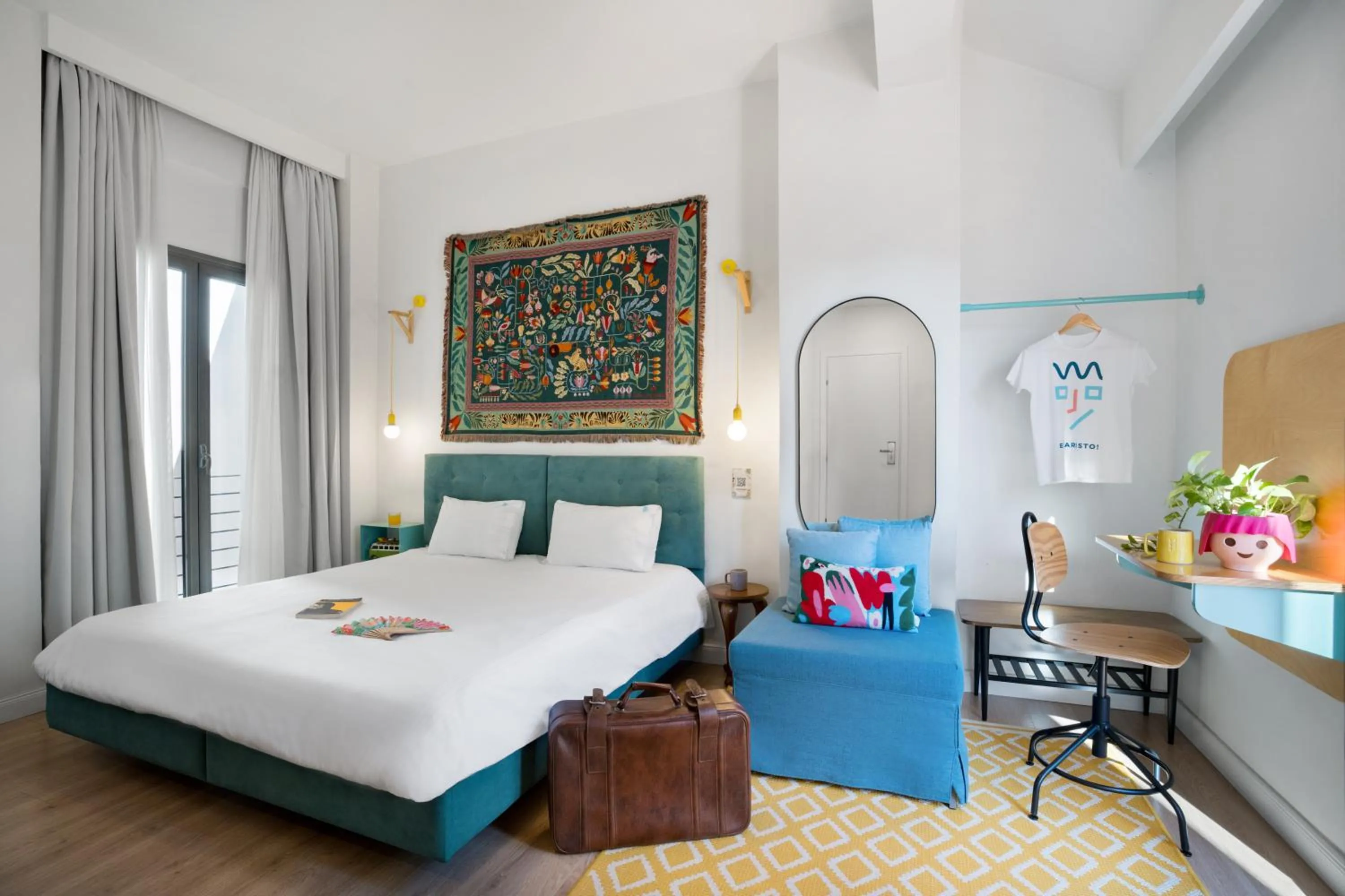 Bedroom, Bed in The Caravan