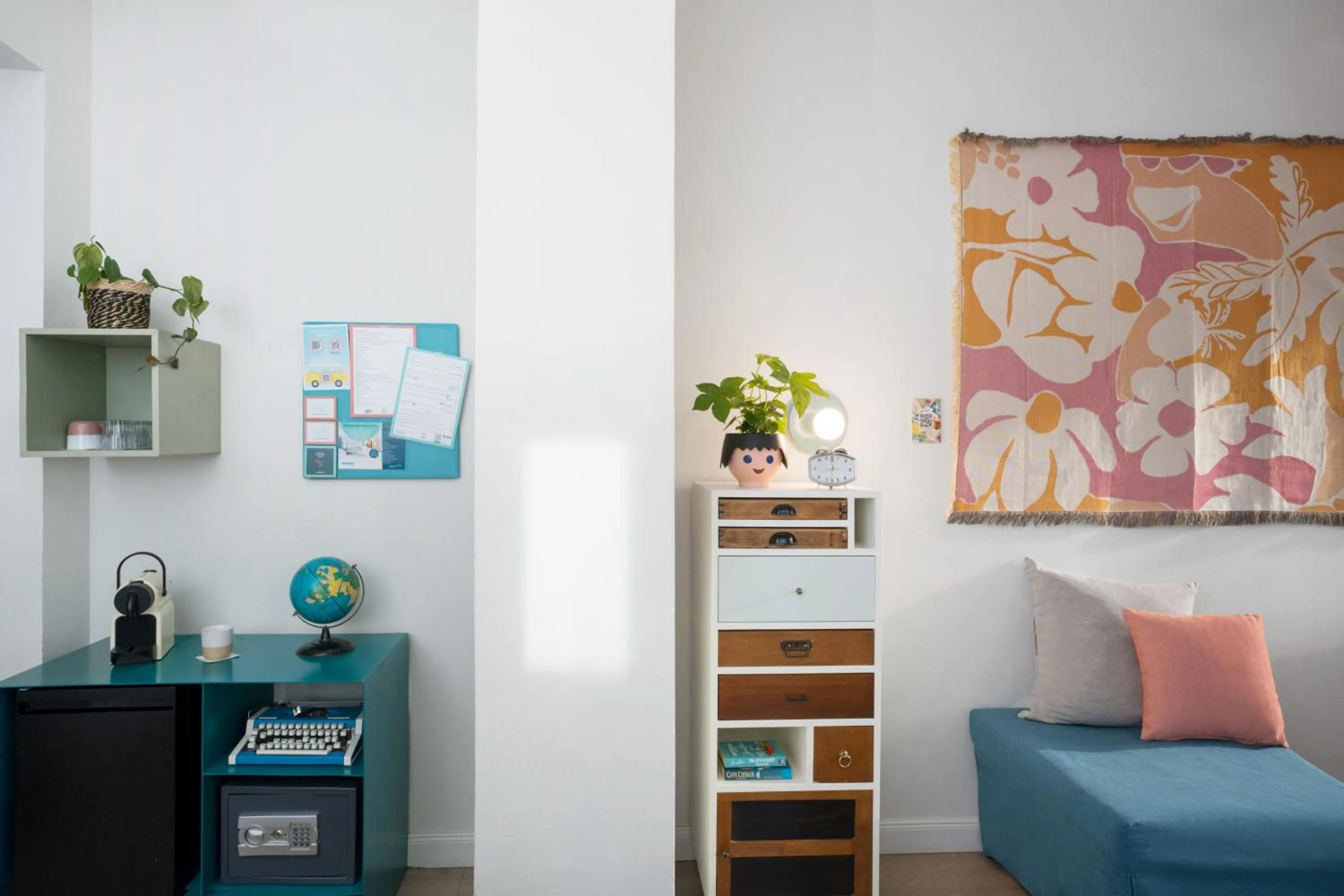Bedroom in The Caravan