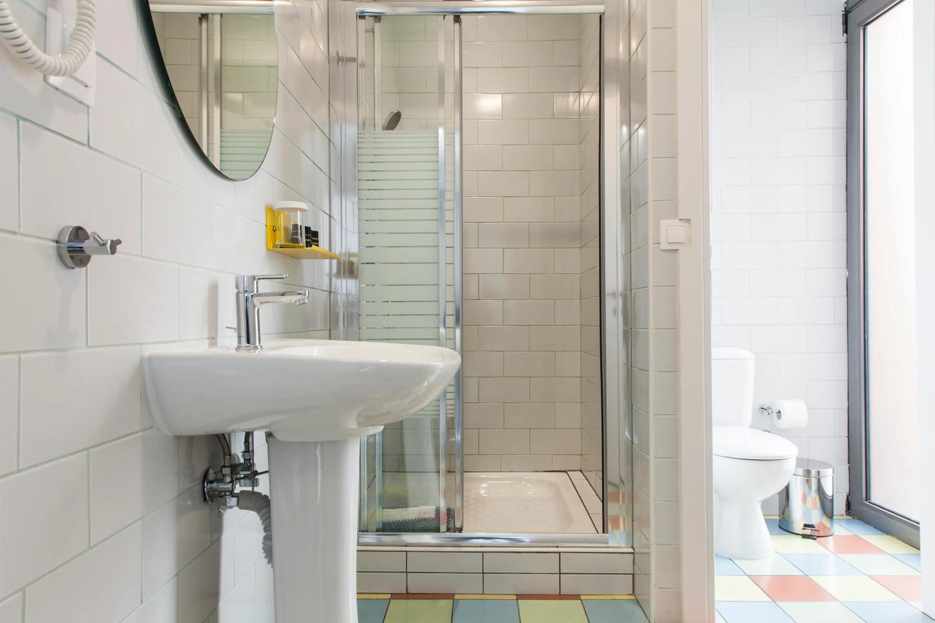 Shower in The Caravan