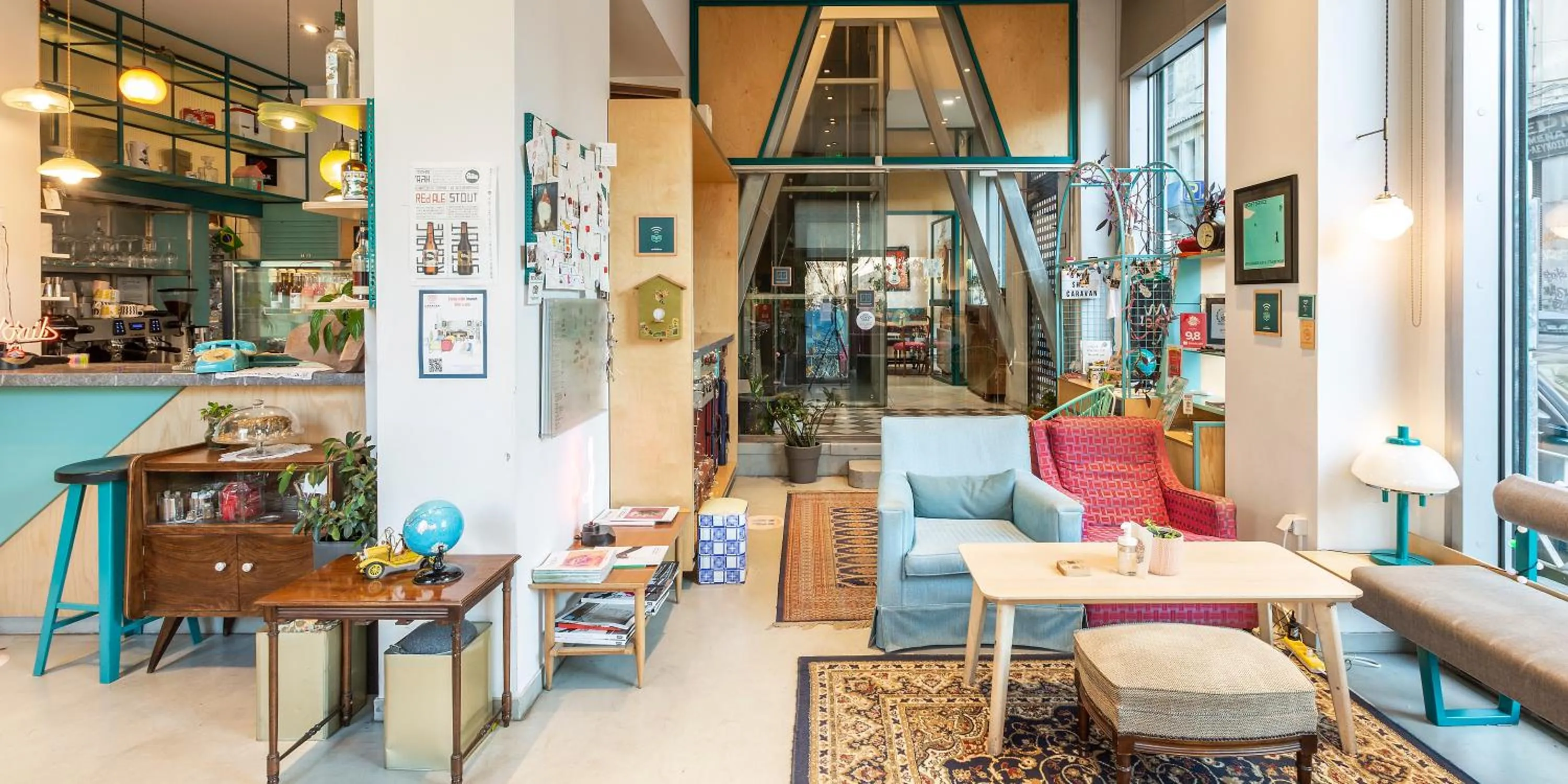 Lobby or reception in The Caravan