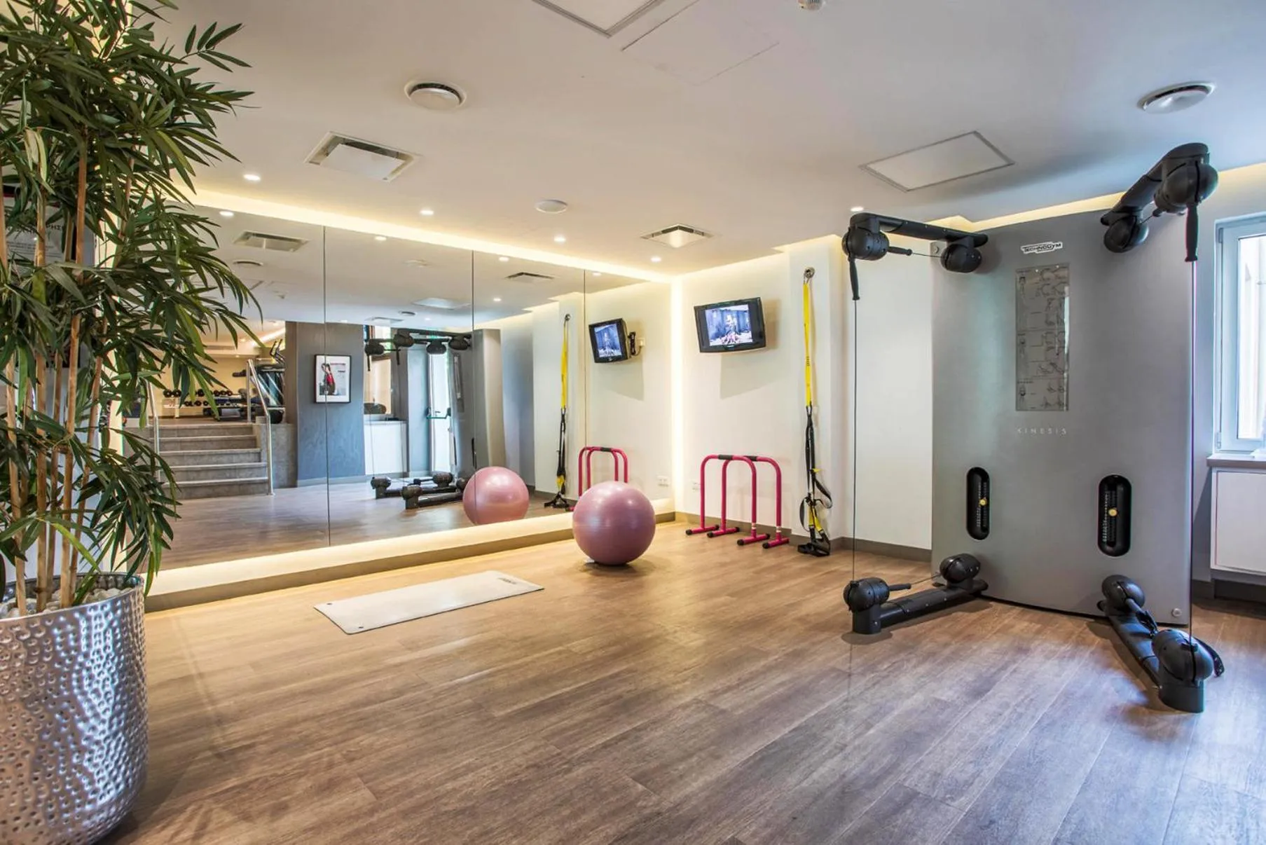 Fitness centre/facilities in Crowne Plaza Limassol by IHG