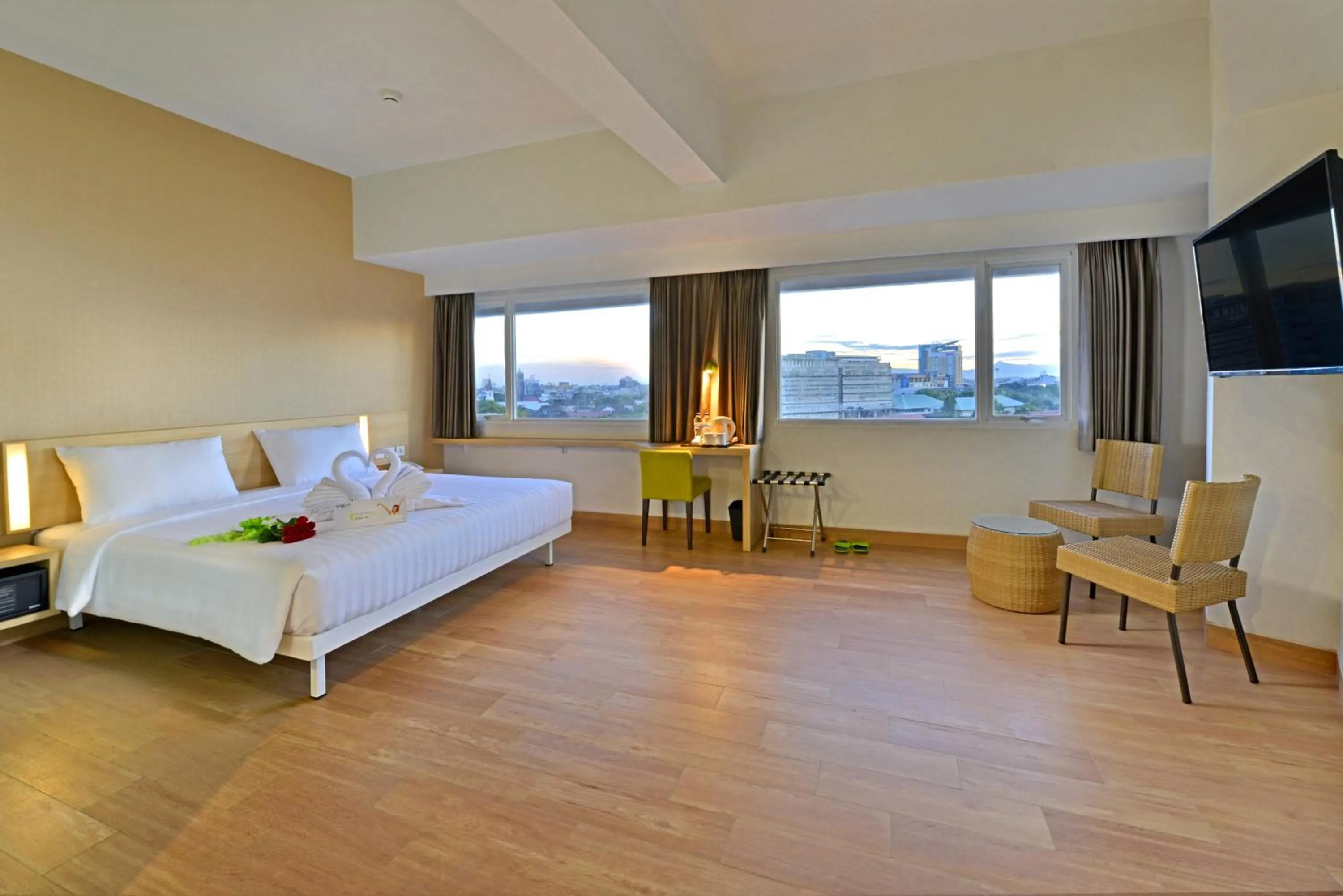 Bedroom in Whiz Prime Hotel Hasanuddin Makassar