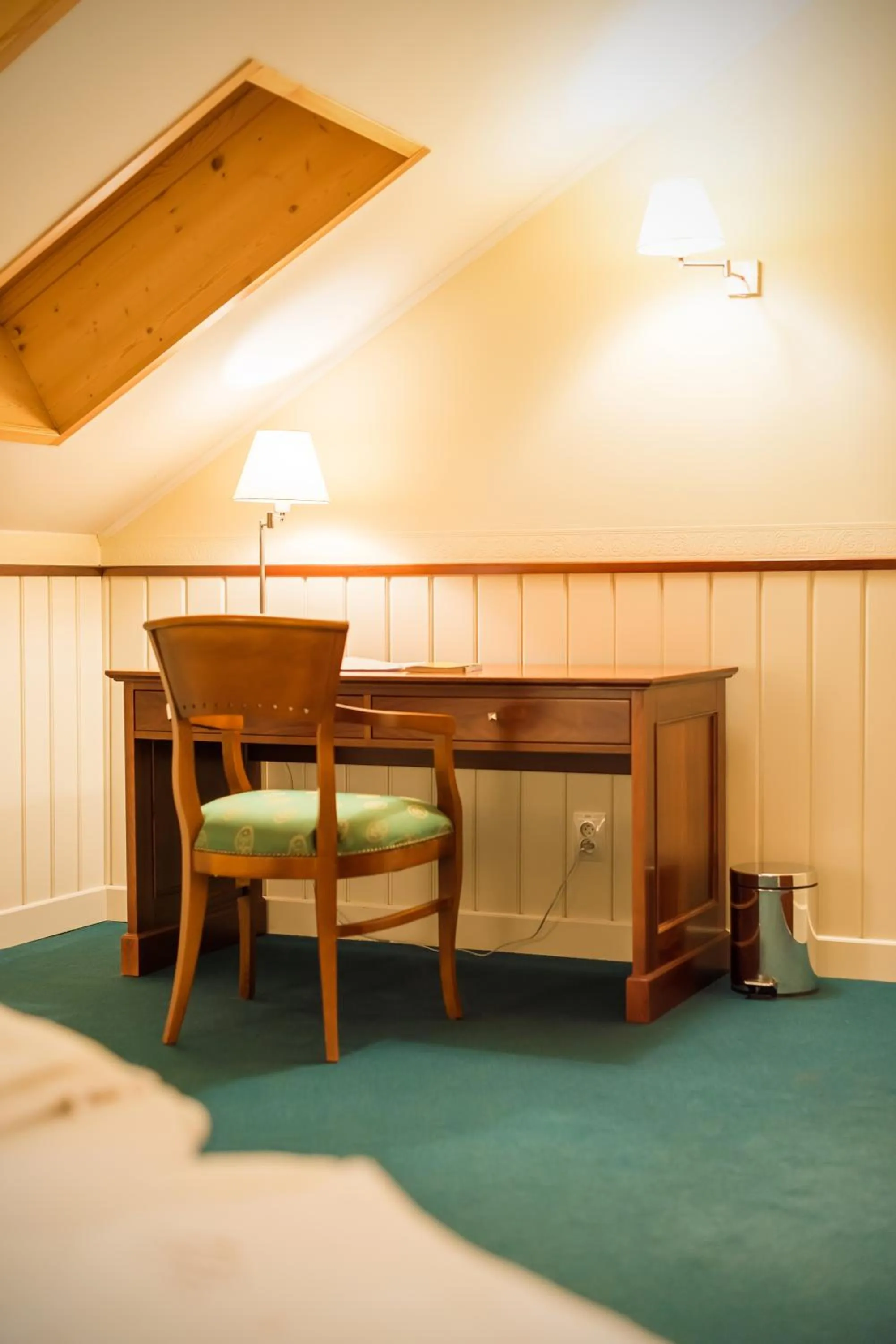 Decorative detail, Bed in Hotel Torysa