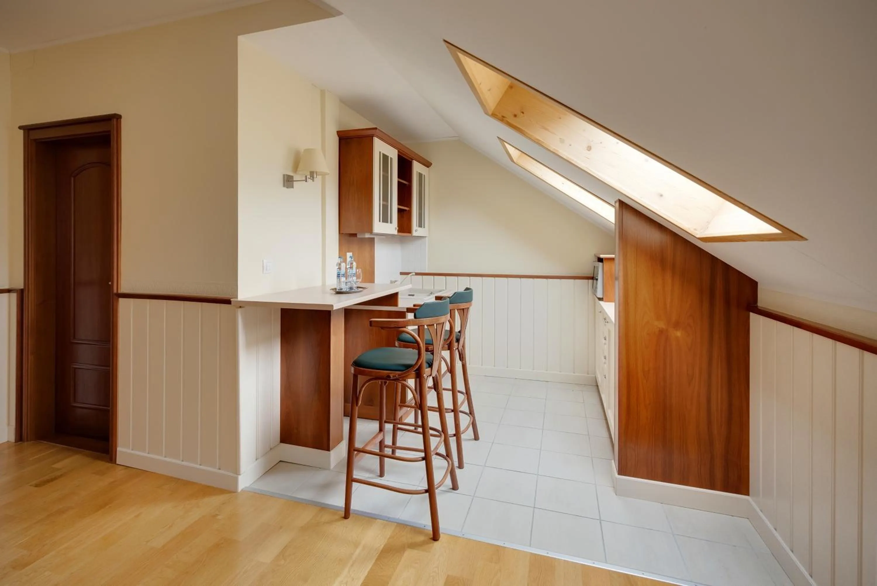 Kitchen or kitchenette in Hotel Torysa