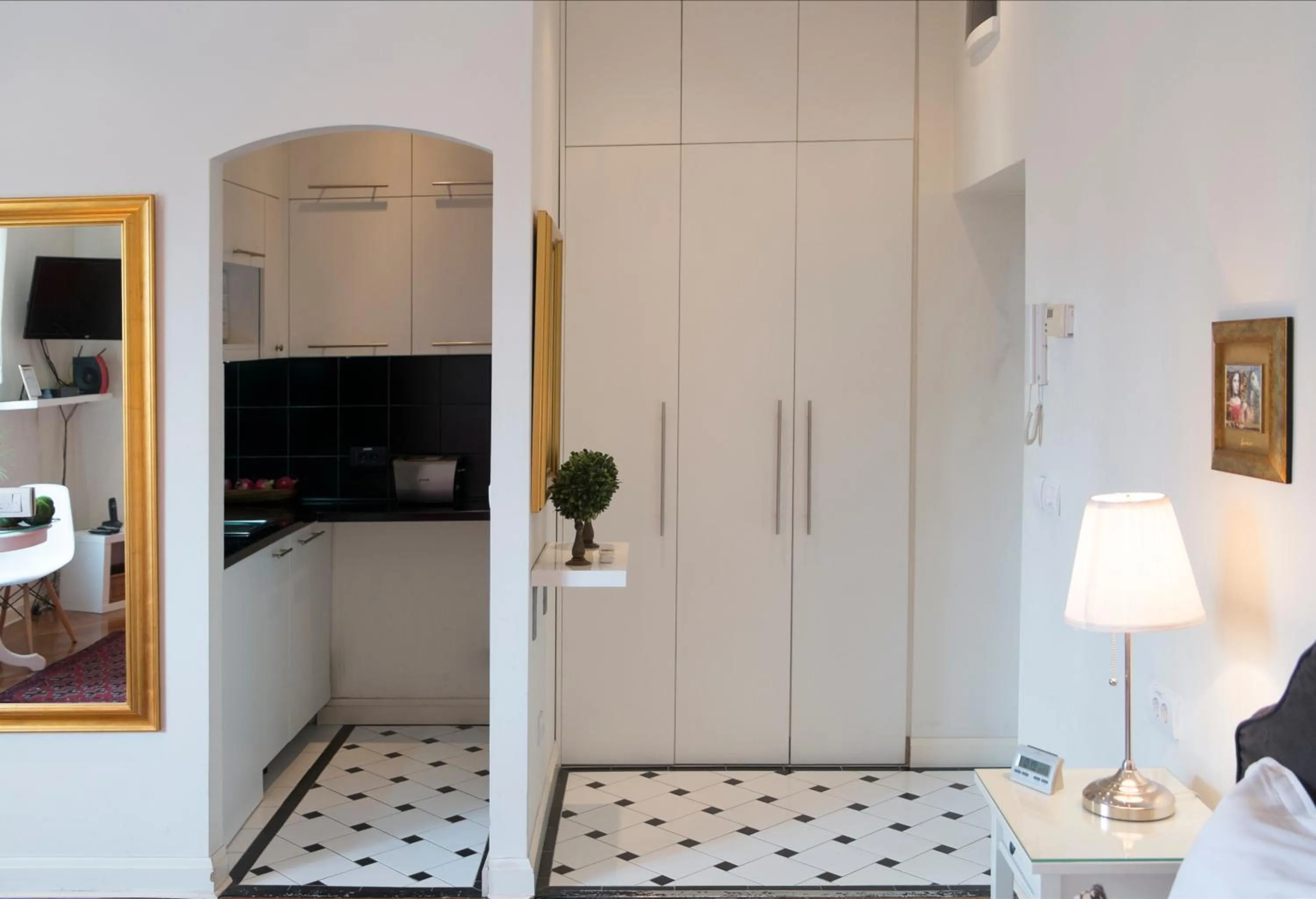 Kitchen or kitchenette in Belle Apartments - Obilicev Venac