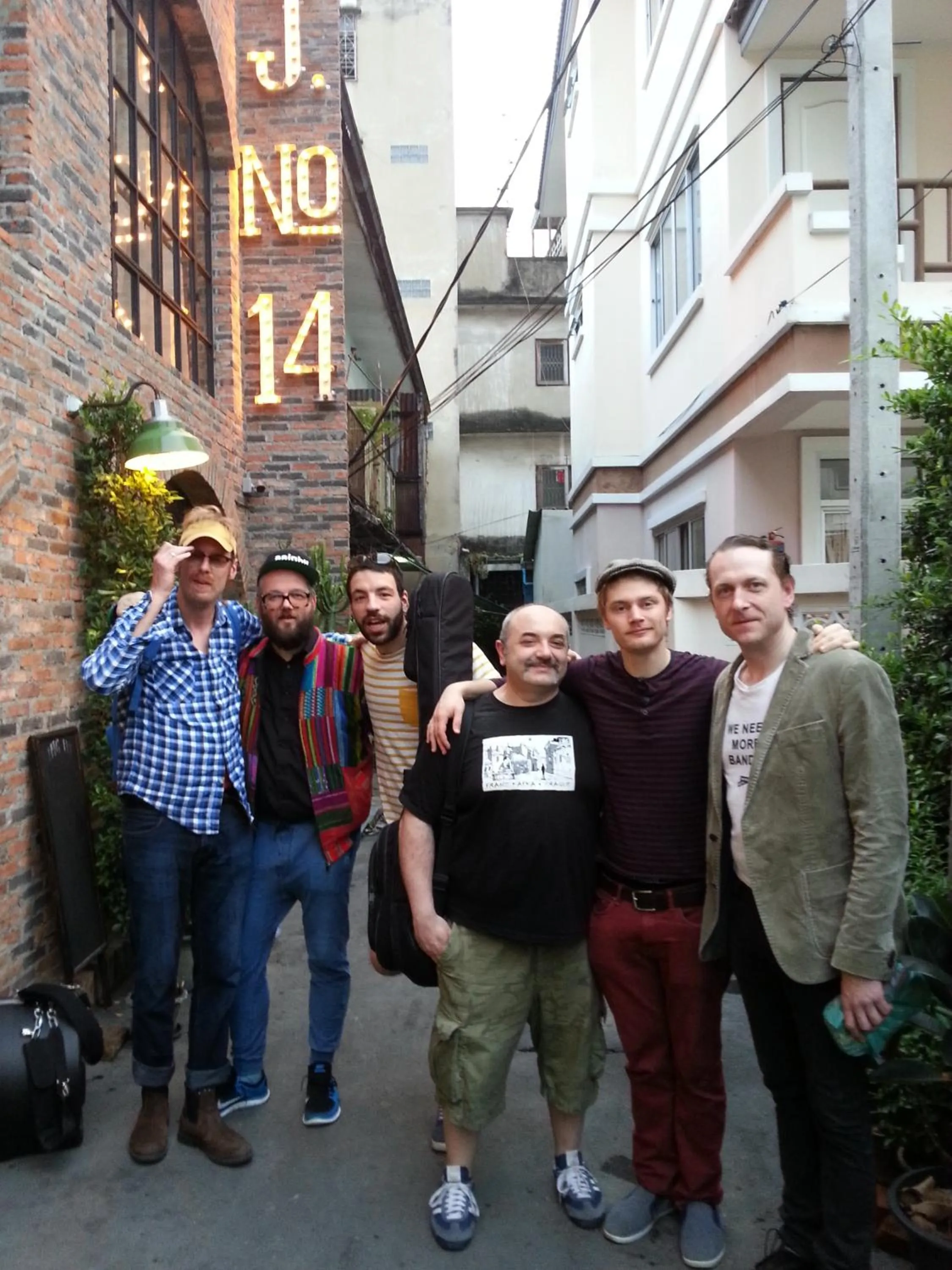 group of guests in J No.14