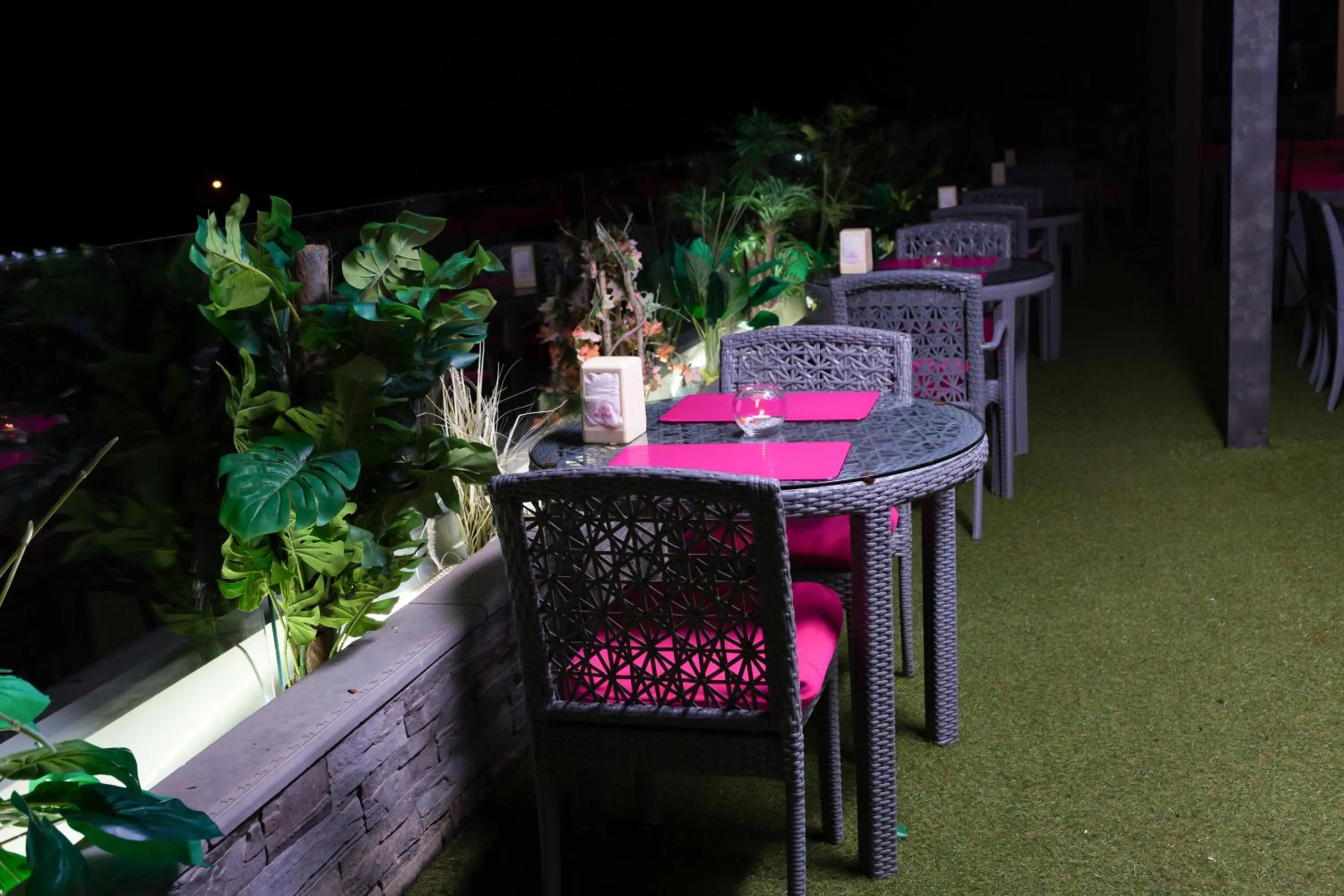 Patio in Hotel du Golfe