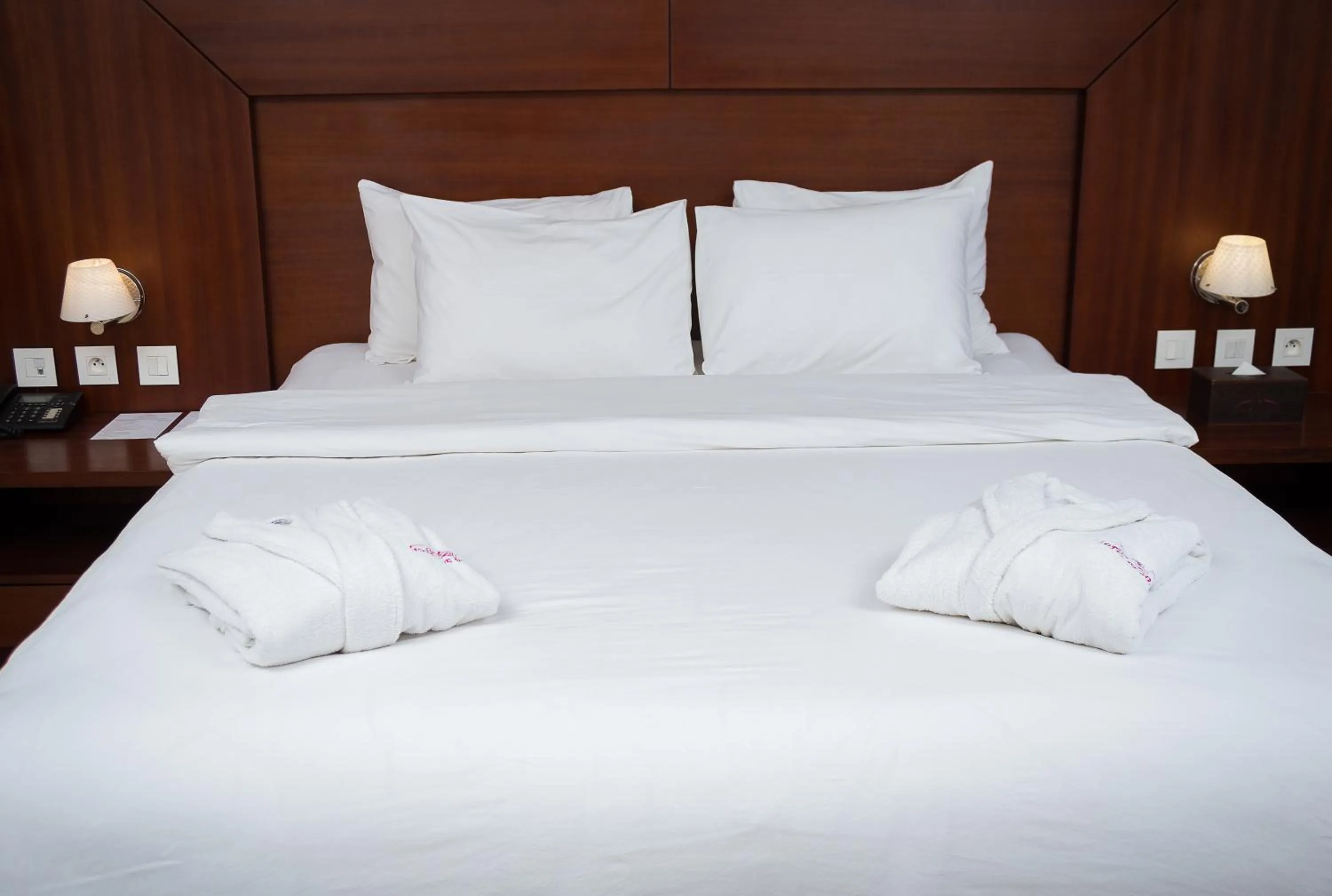 Bed in Hotel du Golfe