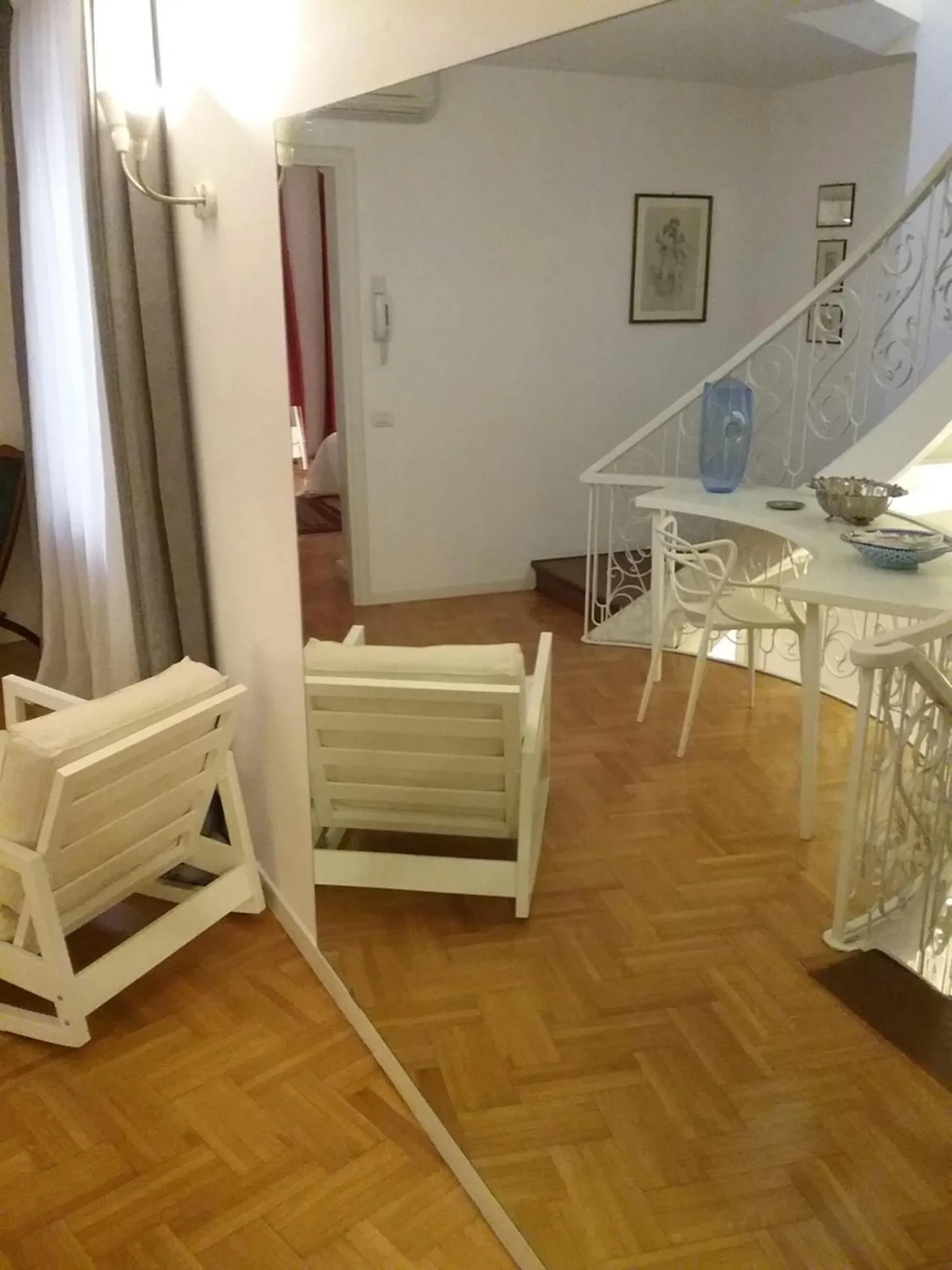 Seating area in B&B Barberia