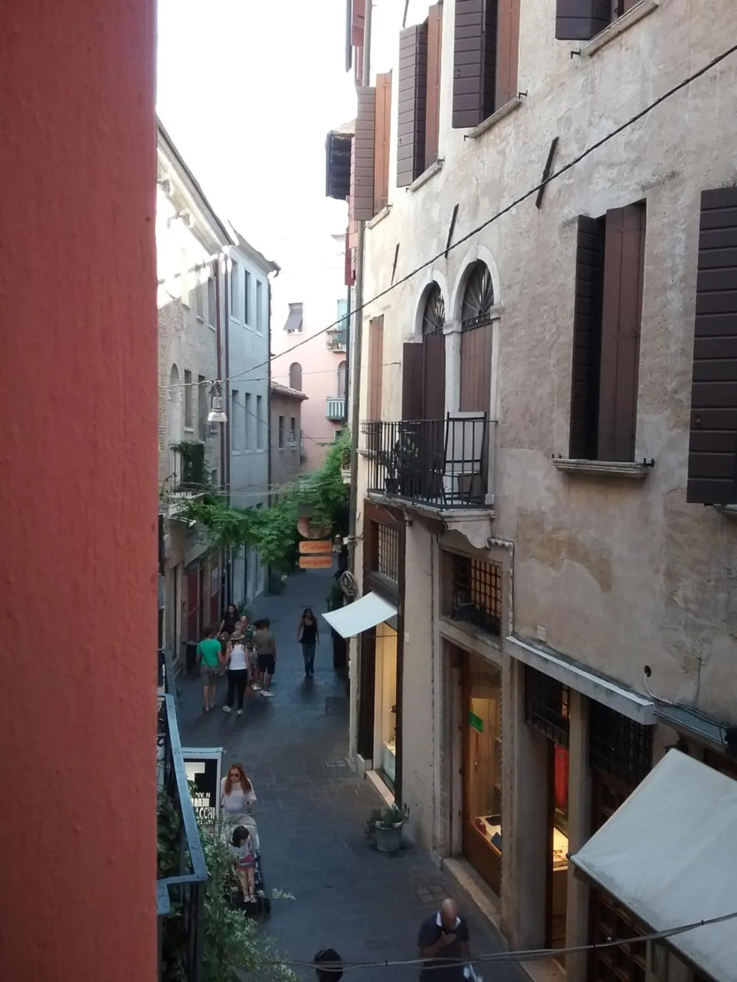 City view in B&B Barberia