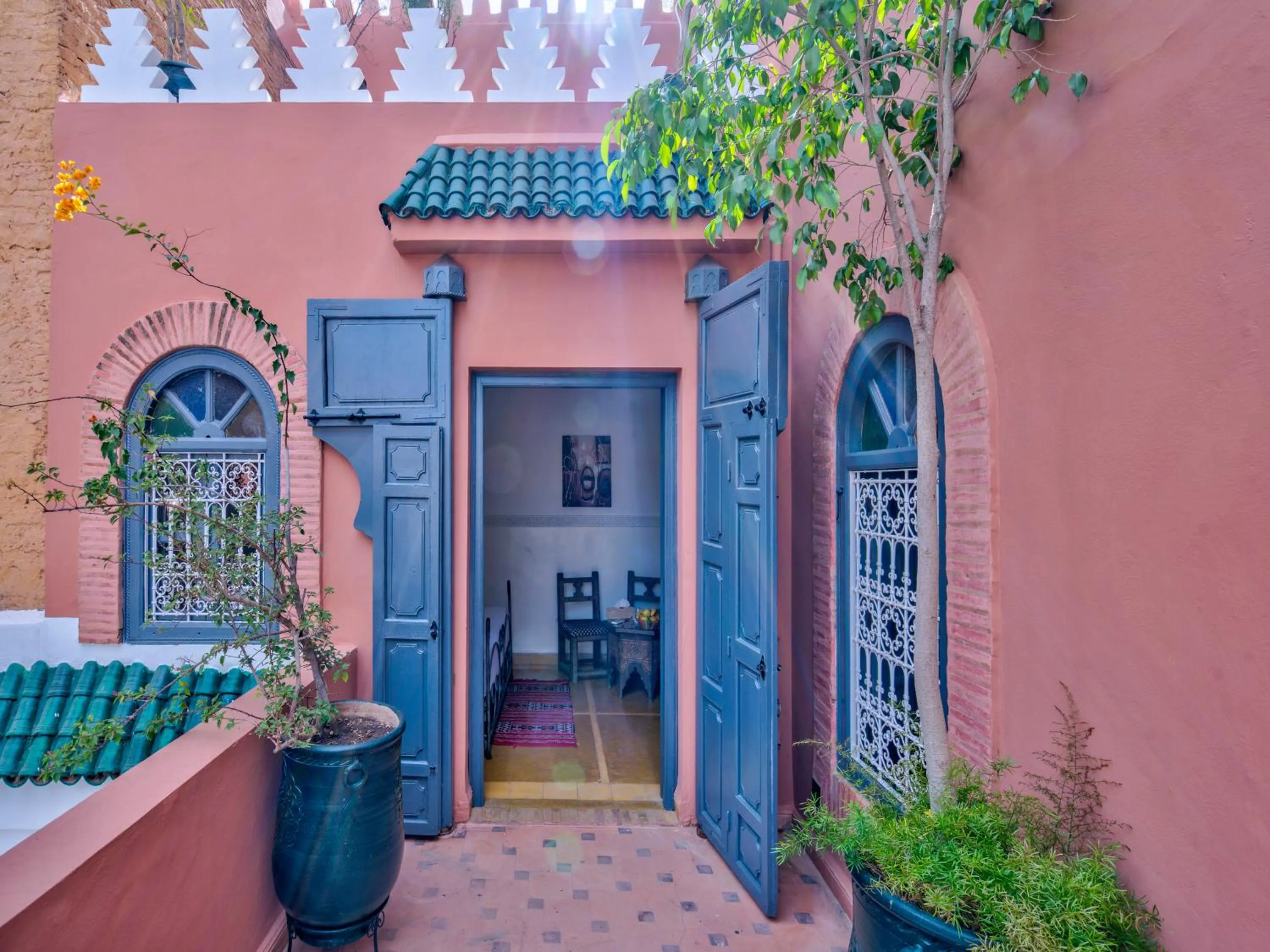 Patio in Palais Tinmel Marrakech