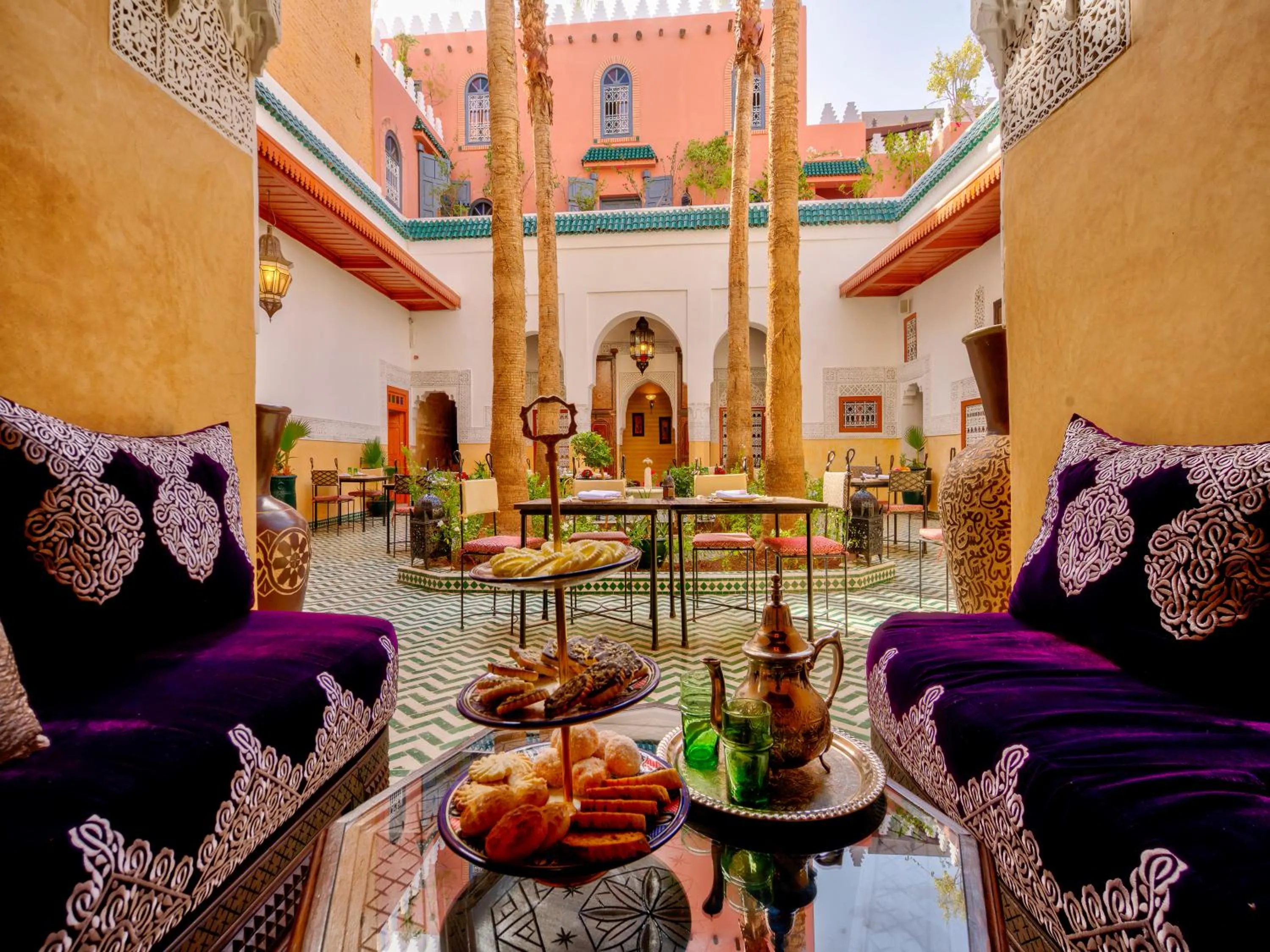 Patio in Palais Tinmel Marrakech