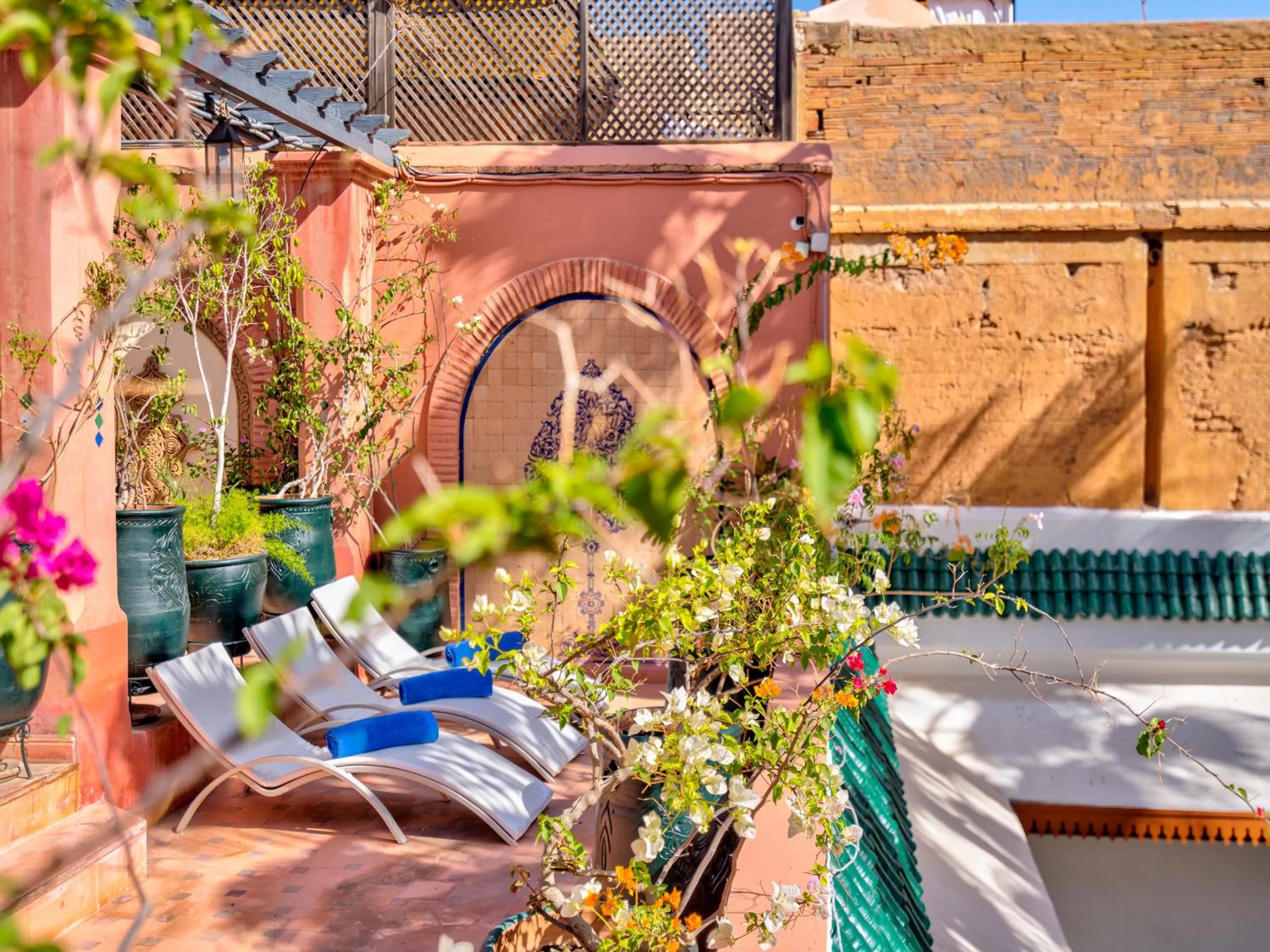 Patio in Palais Tinmel Marrakech