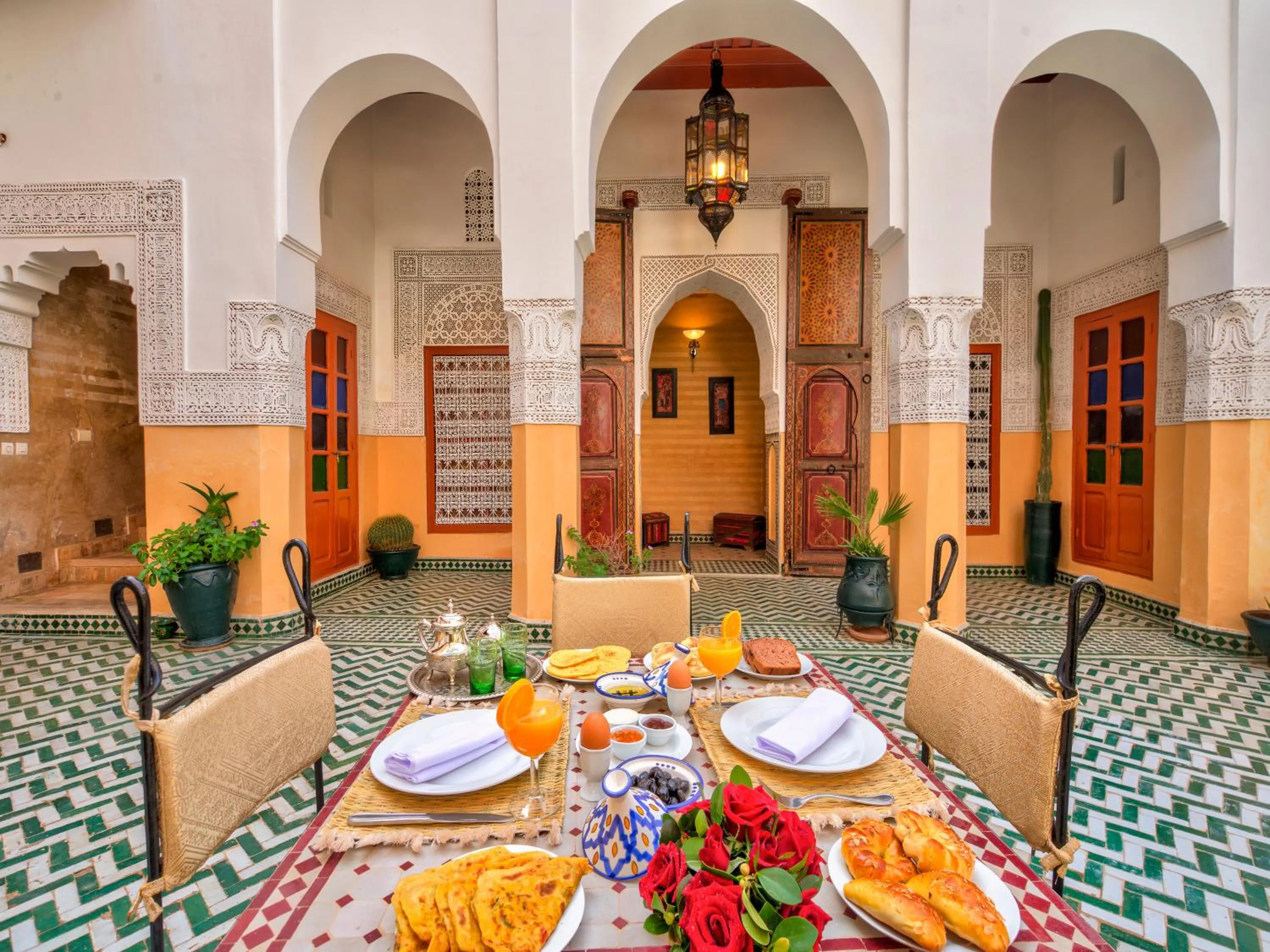 Patio in Palais Tinmel Marrakech