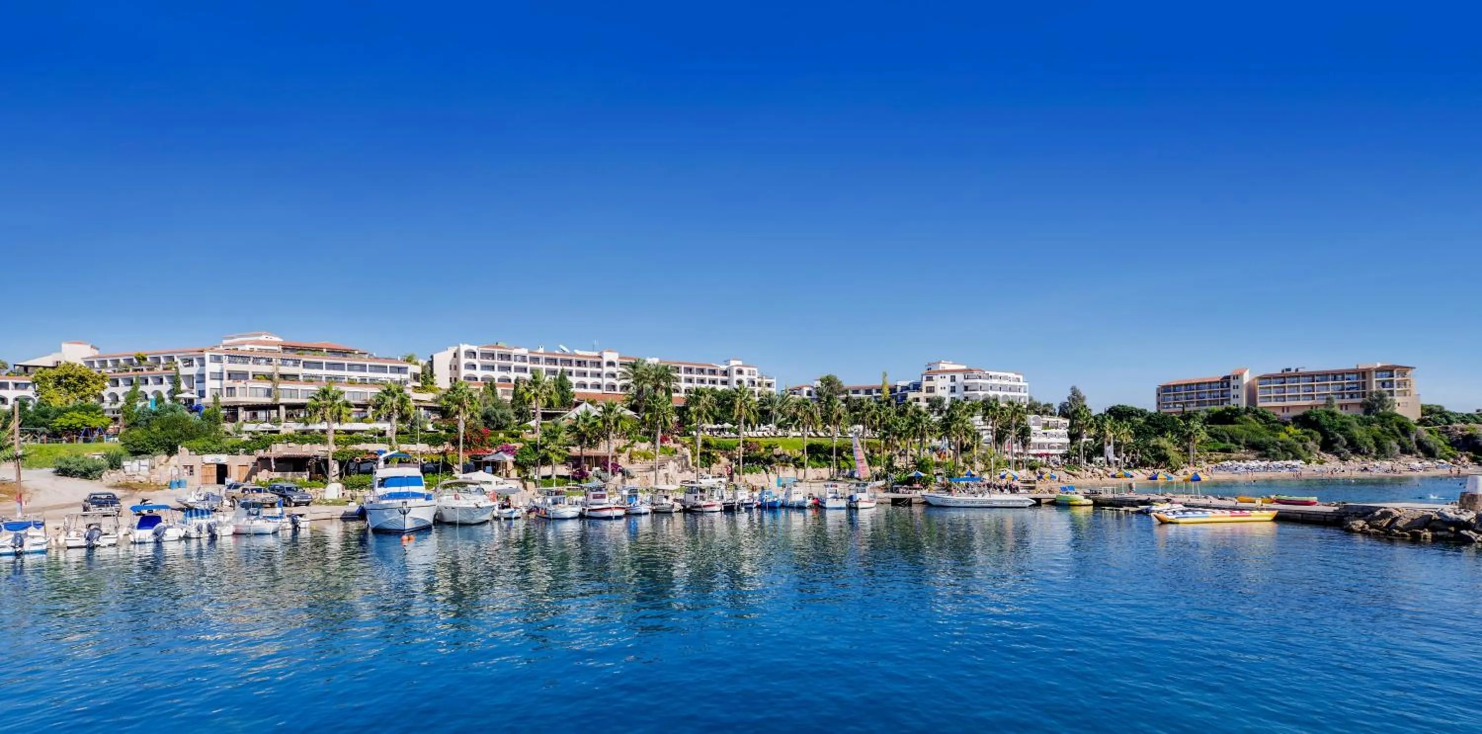 Beach in Coral Beach Hotel & Resort Cyprus