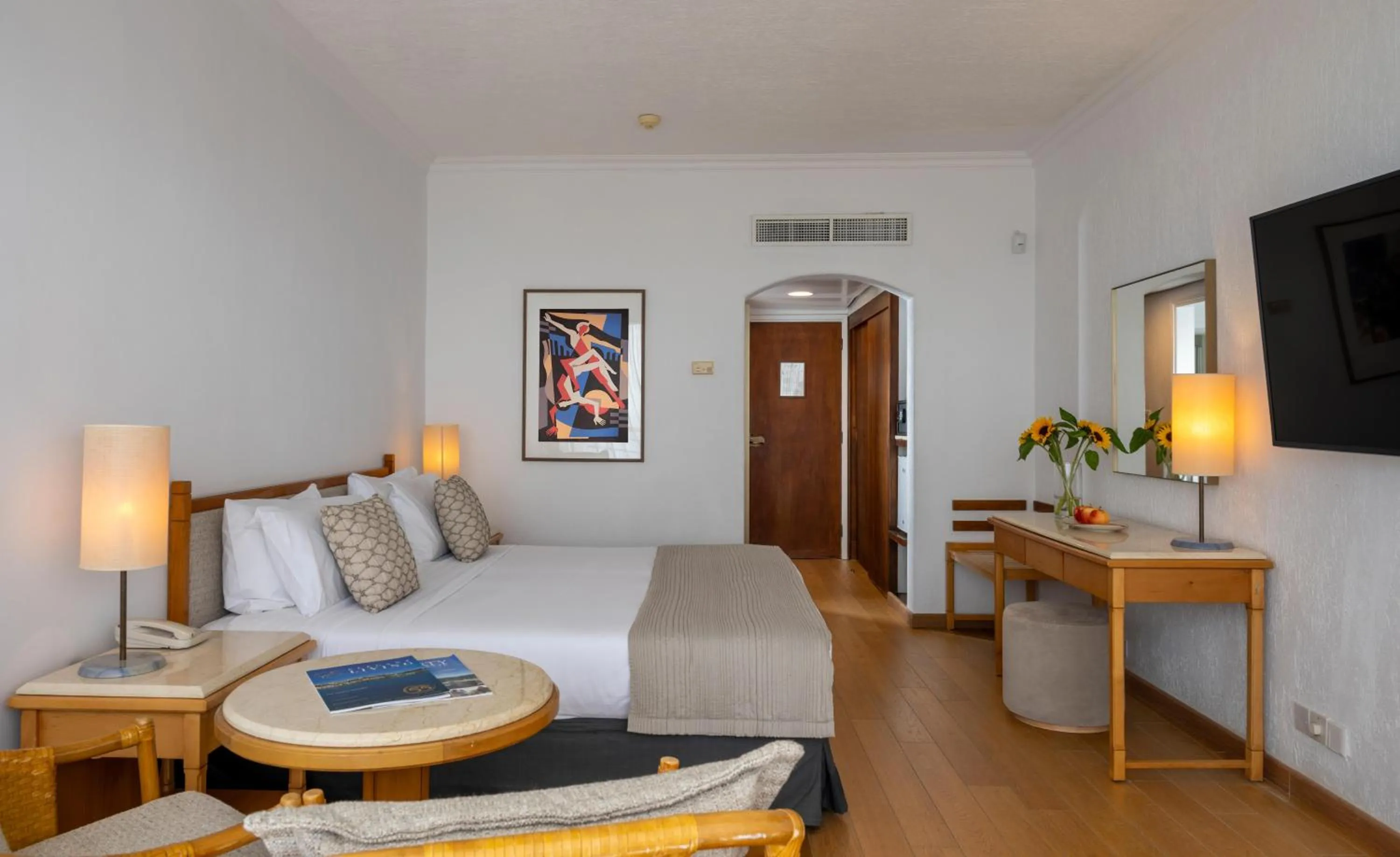 Photo of the whole room, Bed in Coral Beach Hotel & Resort Cyprus