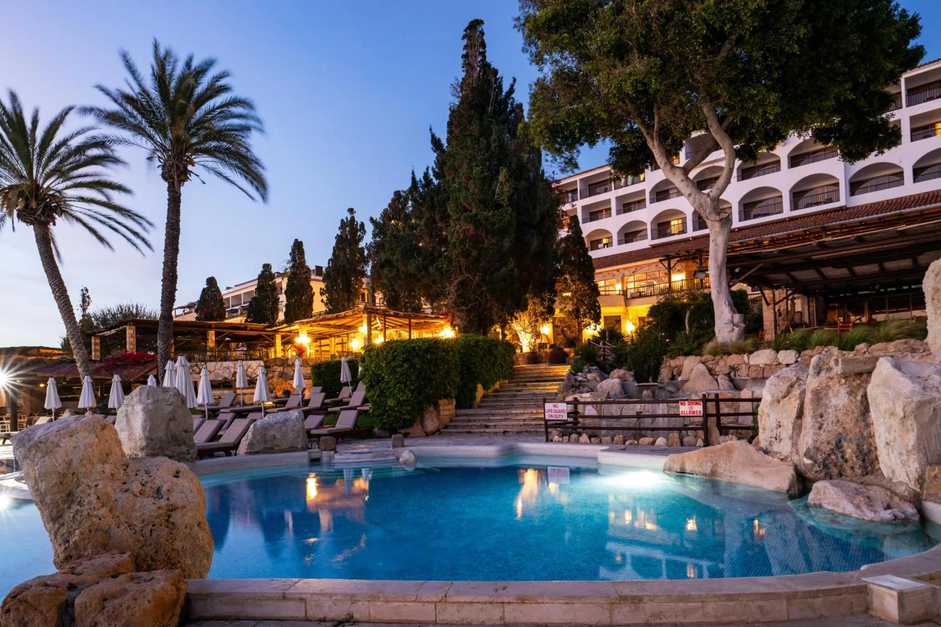 Swimming pool in Coral Beach Hotel & Resort Cyprus