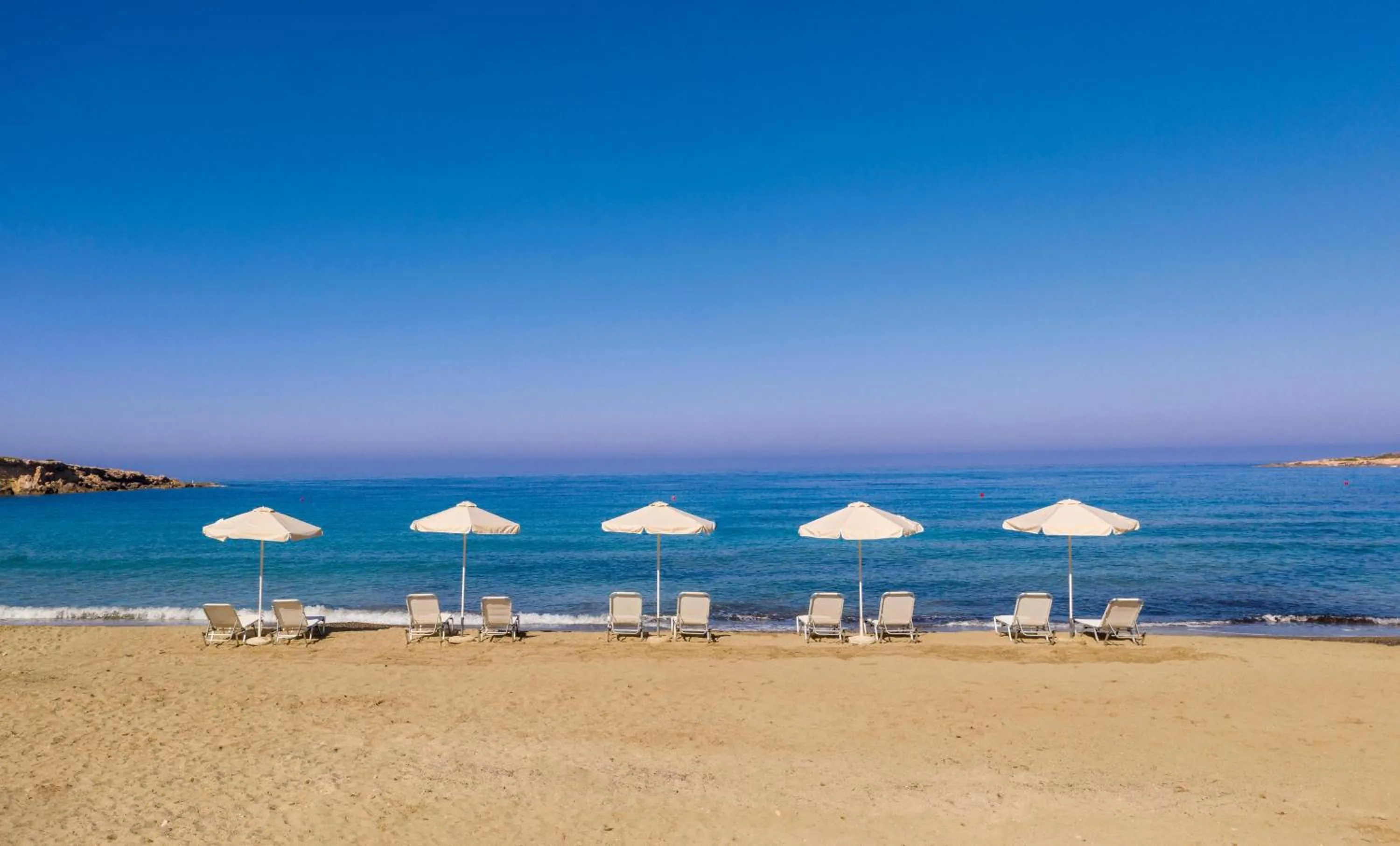 Beach in Coral Beach Hotel & Resort Cyprus