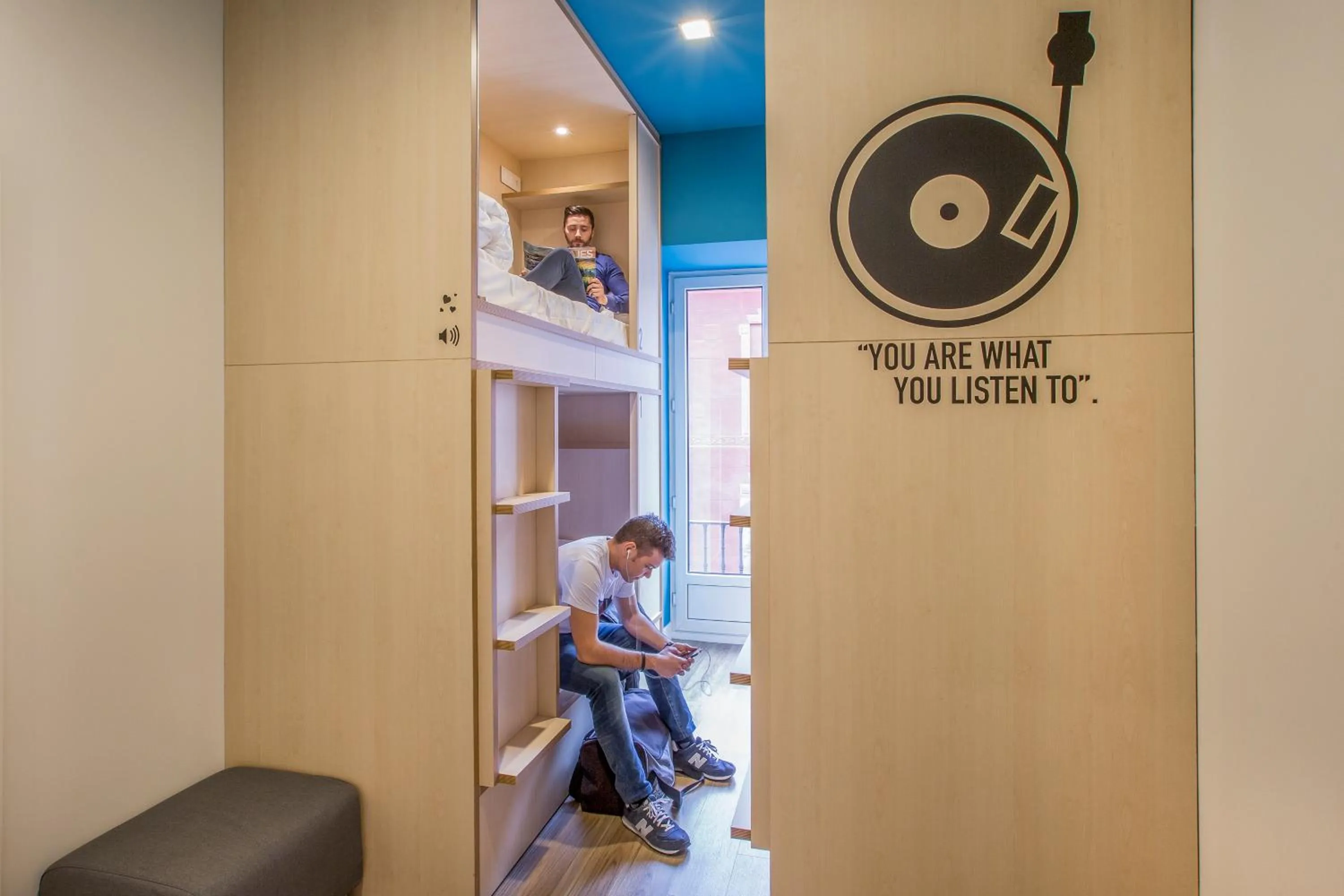 People in Mola Hostel