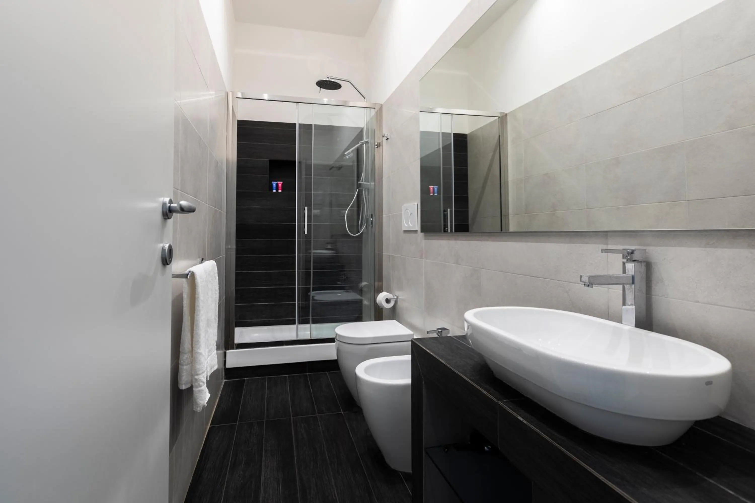 Shower in Vatican City Suites by Hili